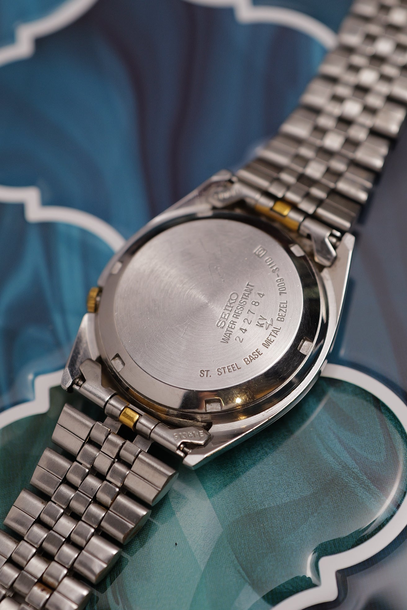 Seiko 5 "Datejust" in two tone 7s26-3110 Circa.2000