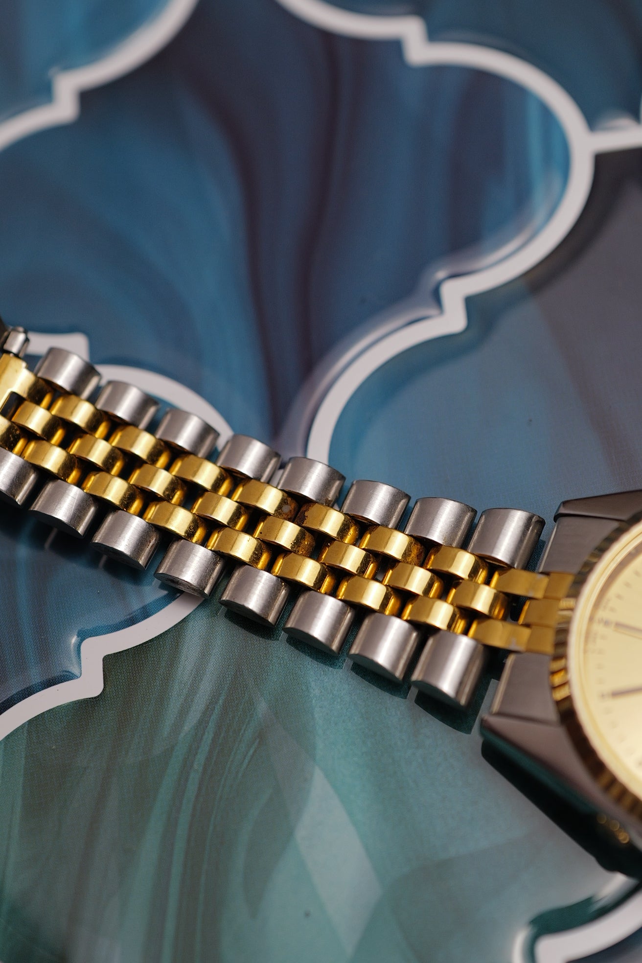 Seiko 5 "Datejust" in two tone 7s26-3110 Circa.2000
