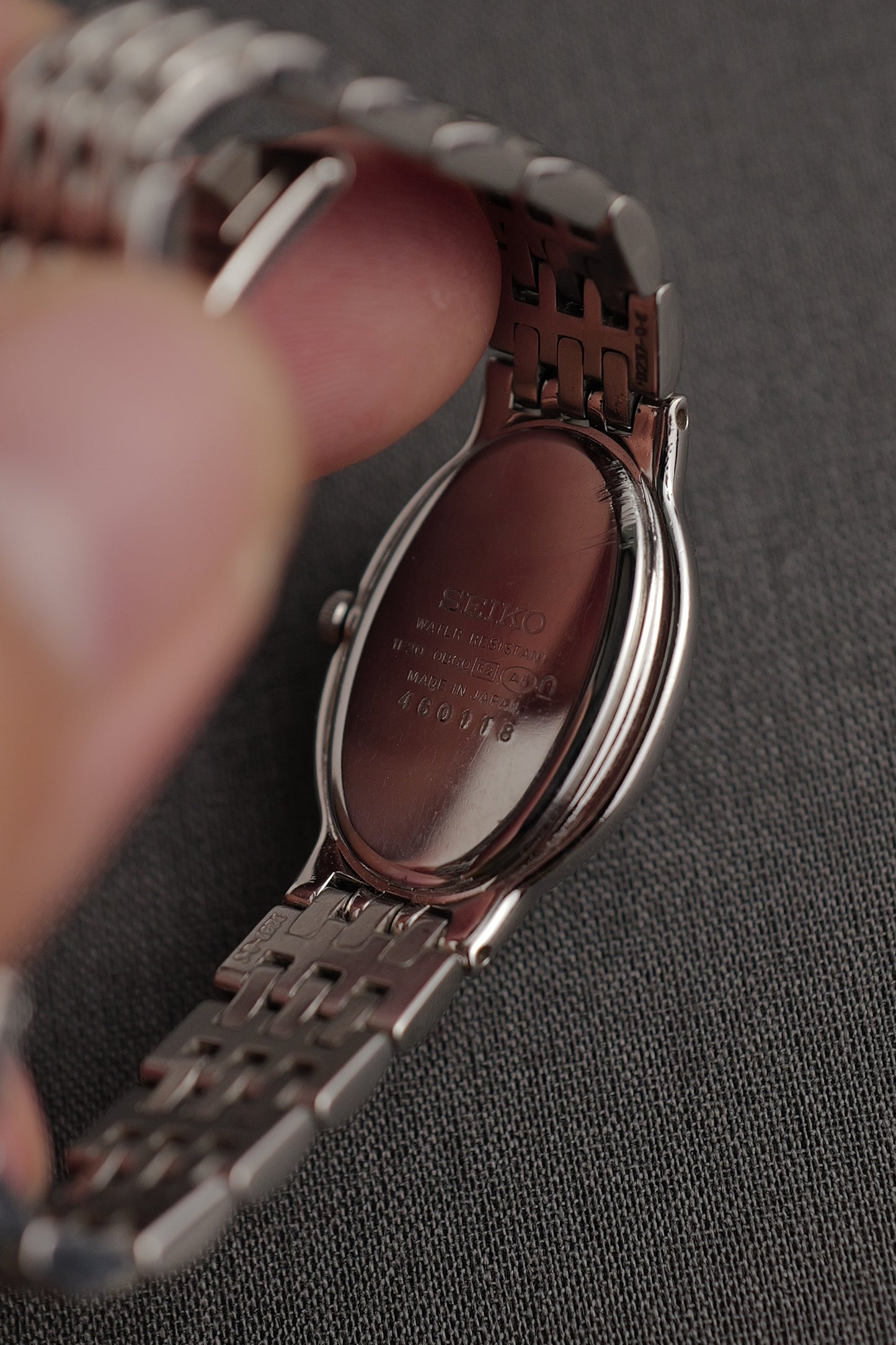 Seiko Exceline Mother of Pearl Diamond Bezel. 1994