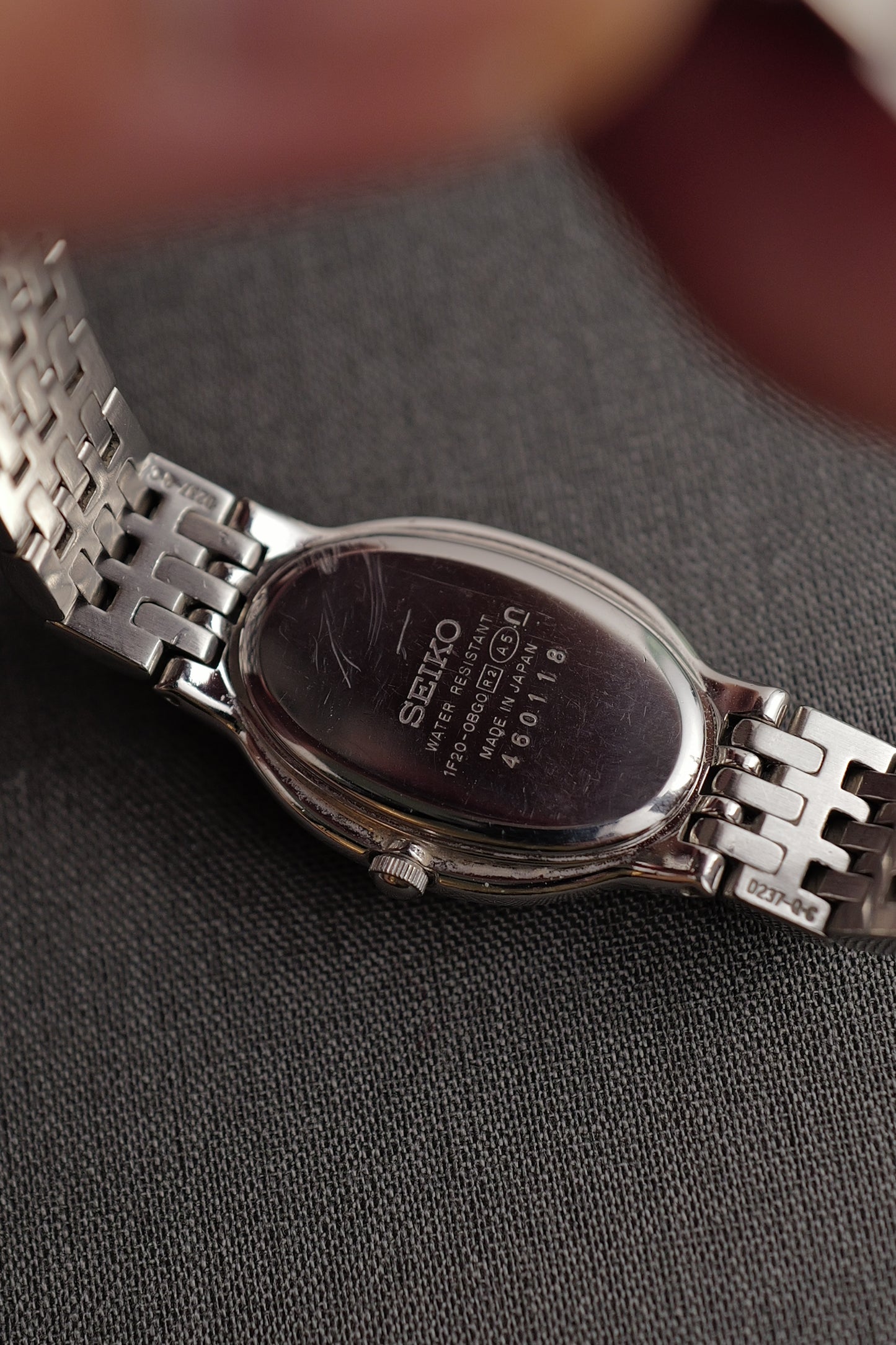 Seiko Exceline Mother of Pearl Diamond Bezel. 1994