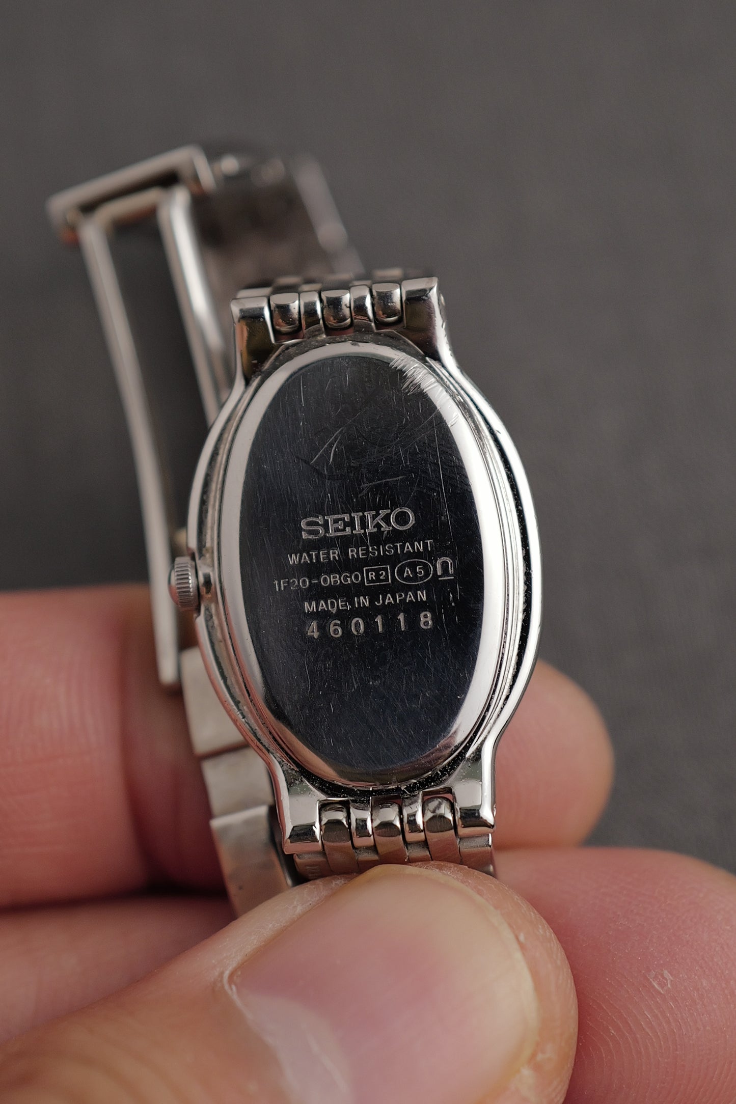 Seiko Exceline Mother of Pearl Diamond Bezel. 1994