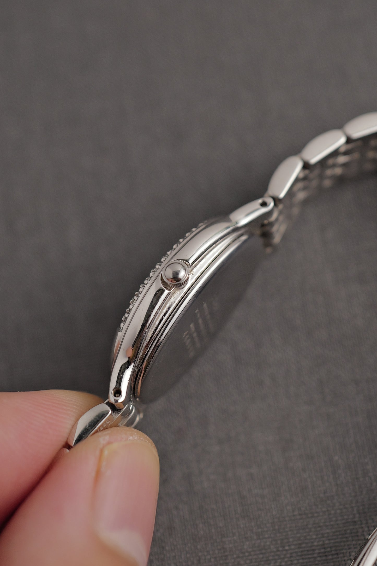 Seiko Exceline Mother of Pearl Diamond Bezel. 1994