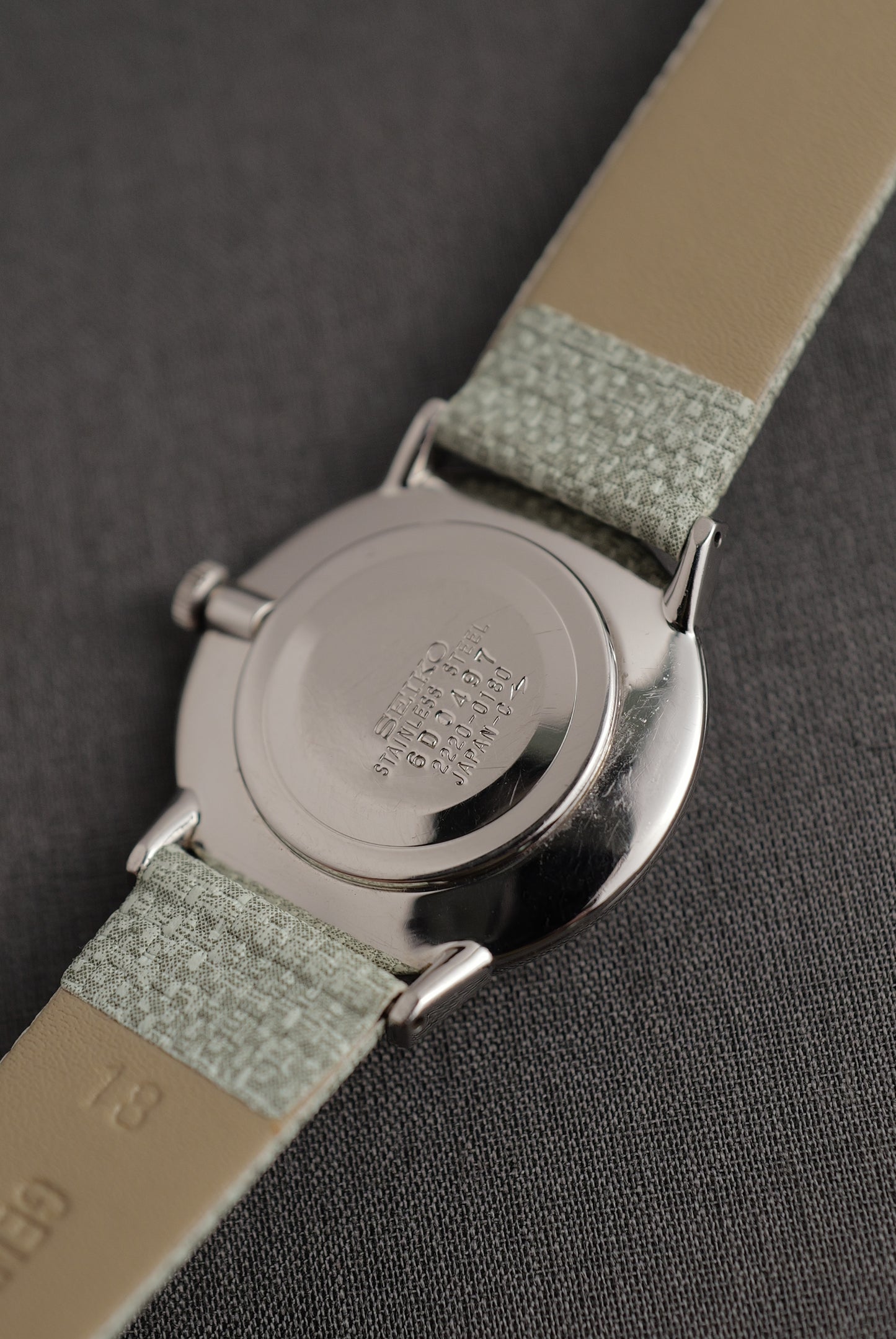 Seiko Charriot Cross-Linen Sakura Dial Hi-beat Circa. 1972