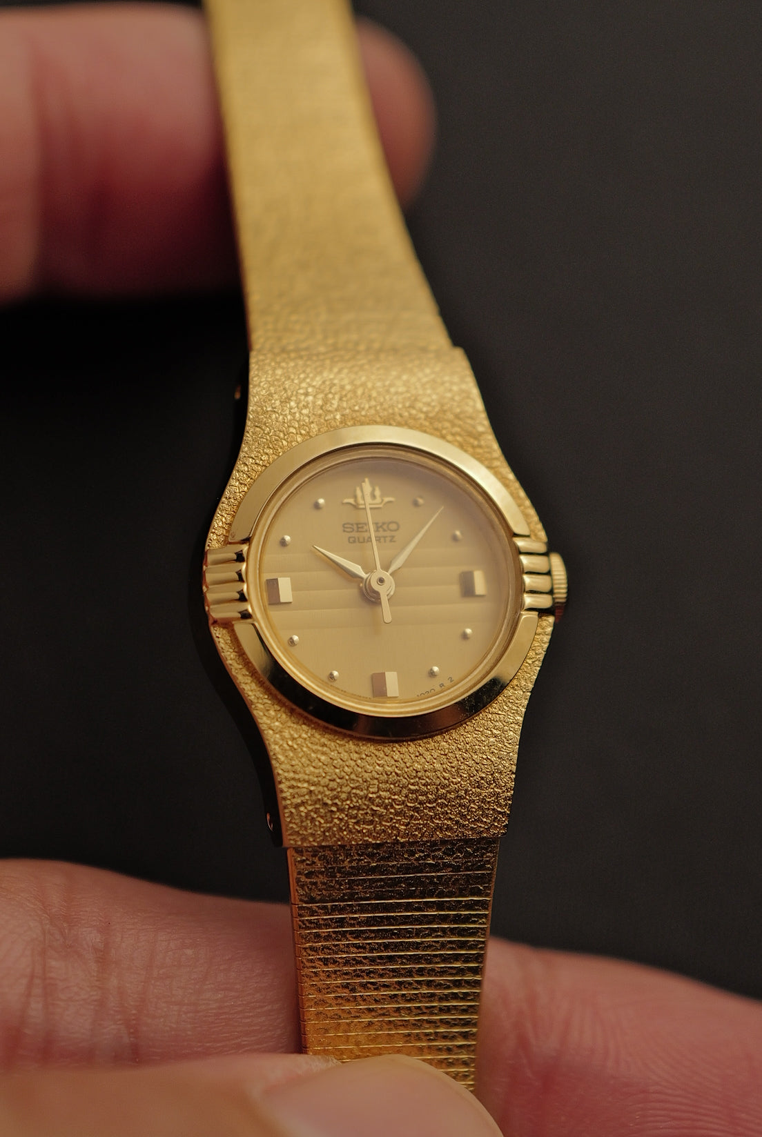 Seiko Galaxy Mini hammered Bracelet Circa. 1991