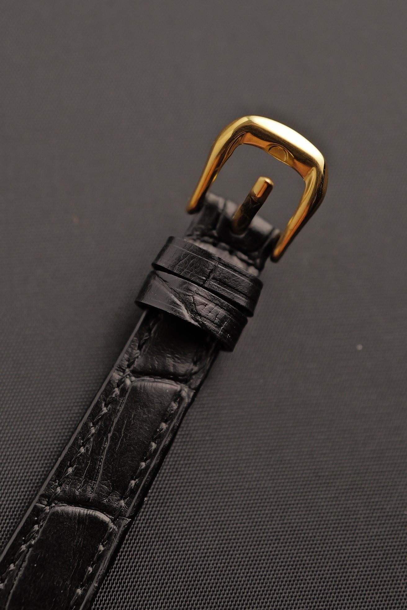 Seiko Socie Art-Deco "Onyx ribbon" Circa.1976