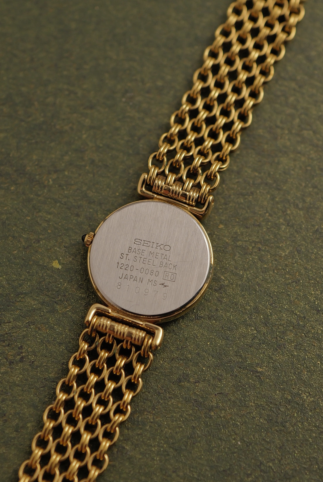 Seiko Exceline "Golden Chainmail" Circa.1988