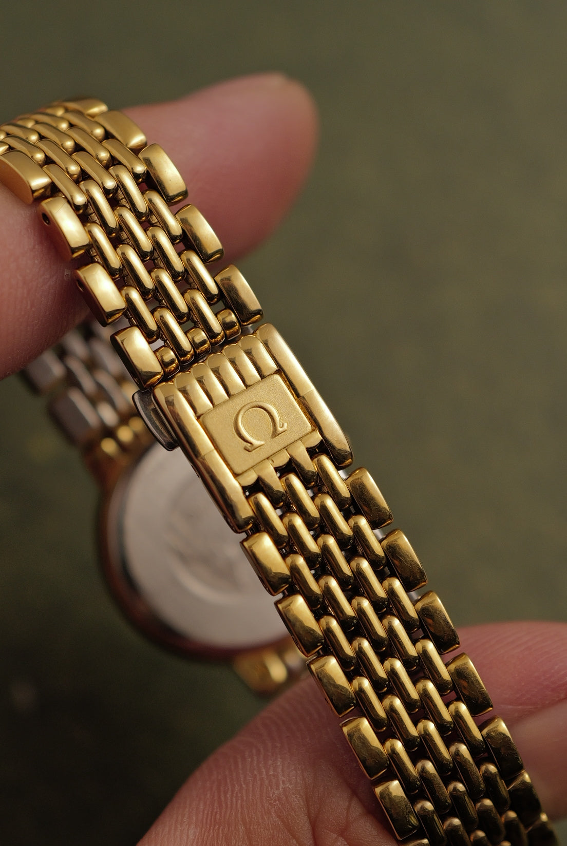 Omega De-ville "Cushion" Quartz Circa. 1990