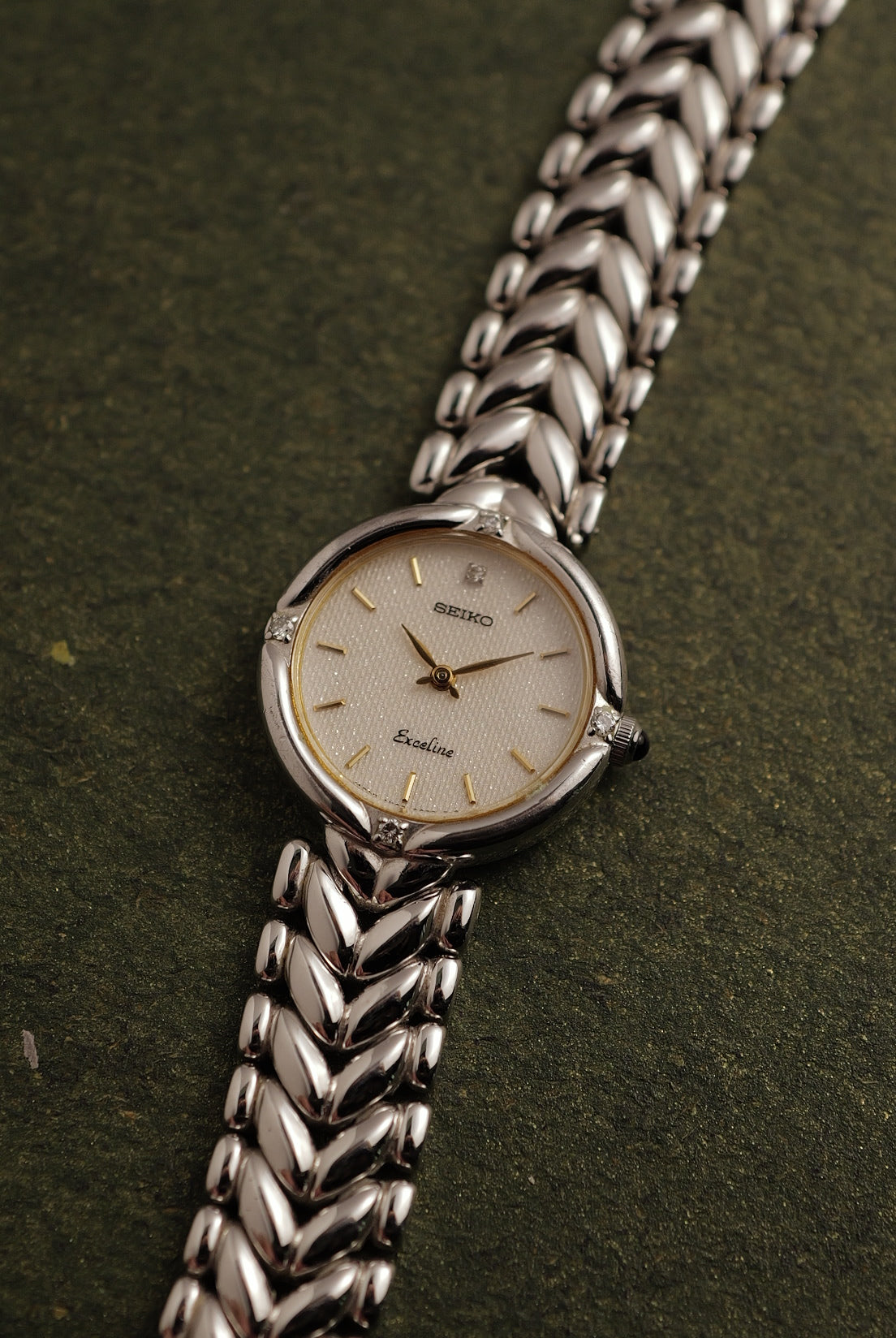 Seiko Exceline V-links Circa. 1991