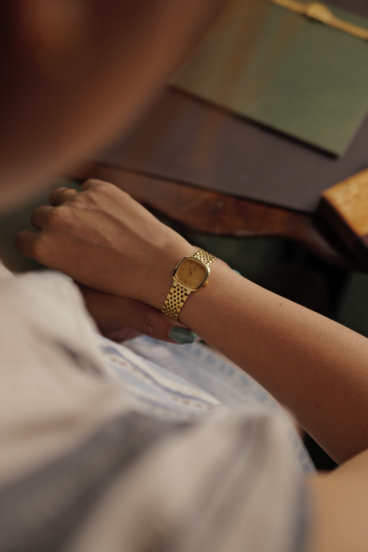 Omega De-ville "Cushion" Quartz Circa. 1990
