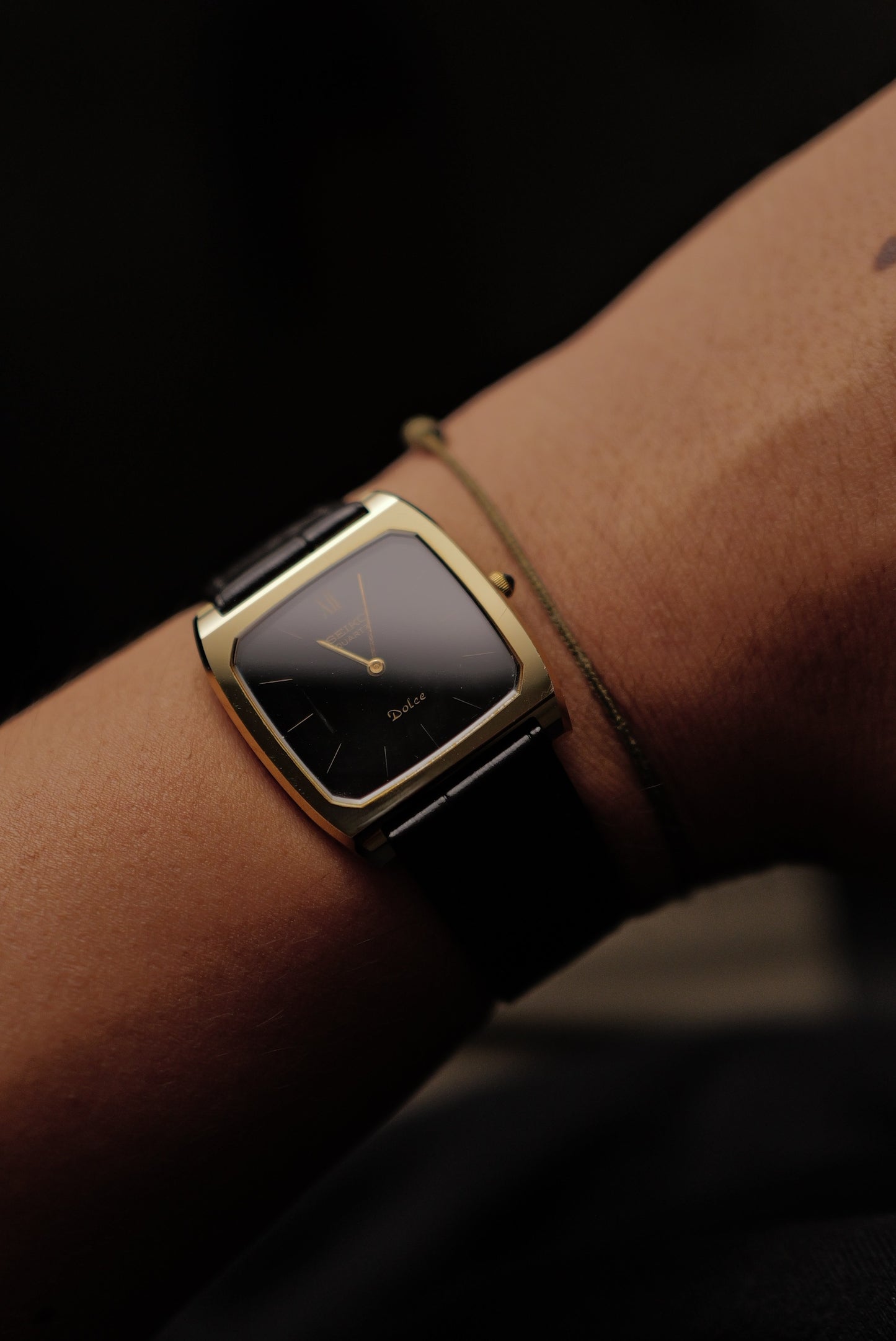 Seiko Dolce "Onyx" Scratch Resistant Circa. 1981