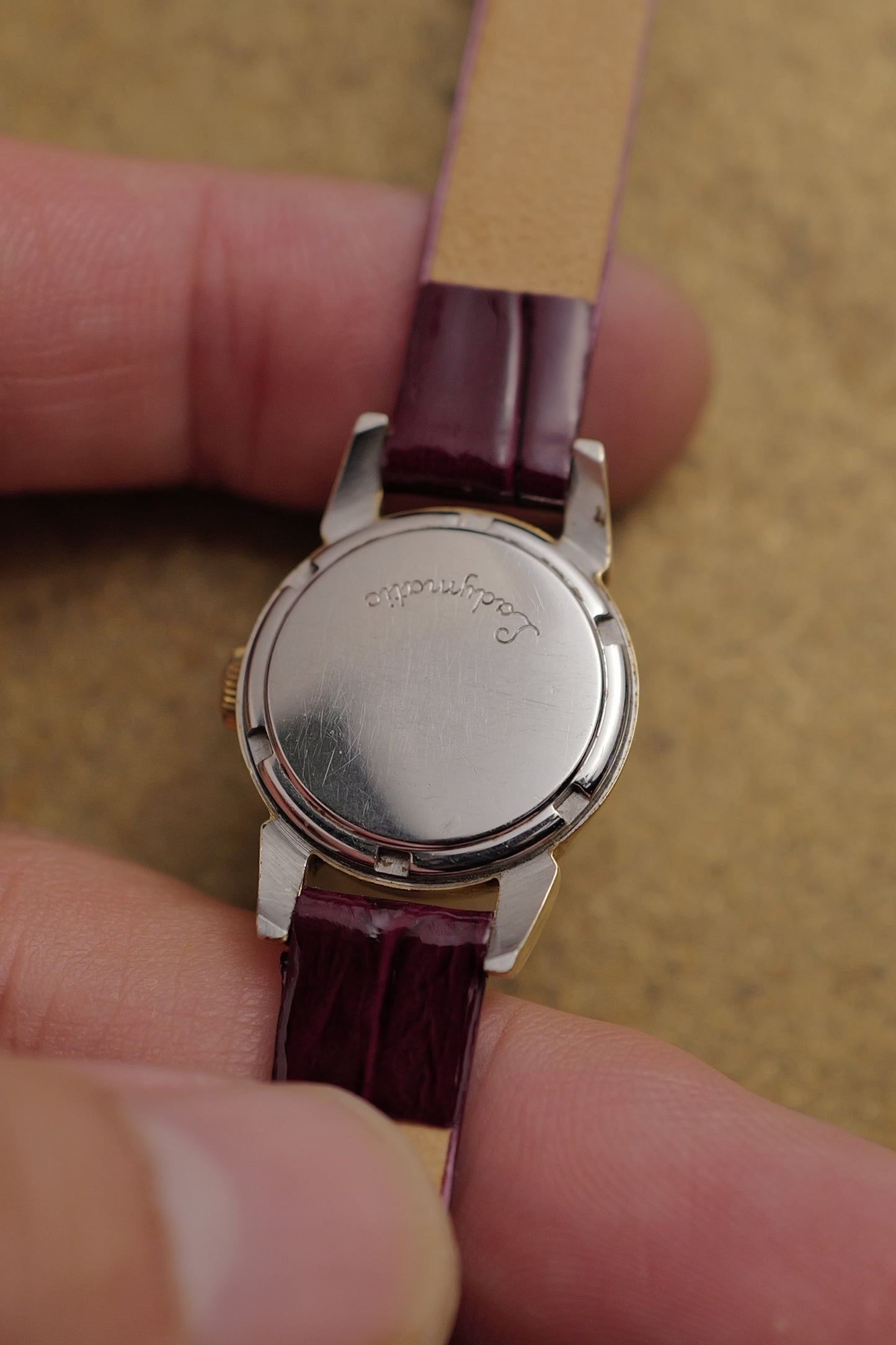 Omega Ladymatic "Bull Lugs" Circa. 1955