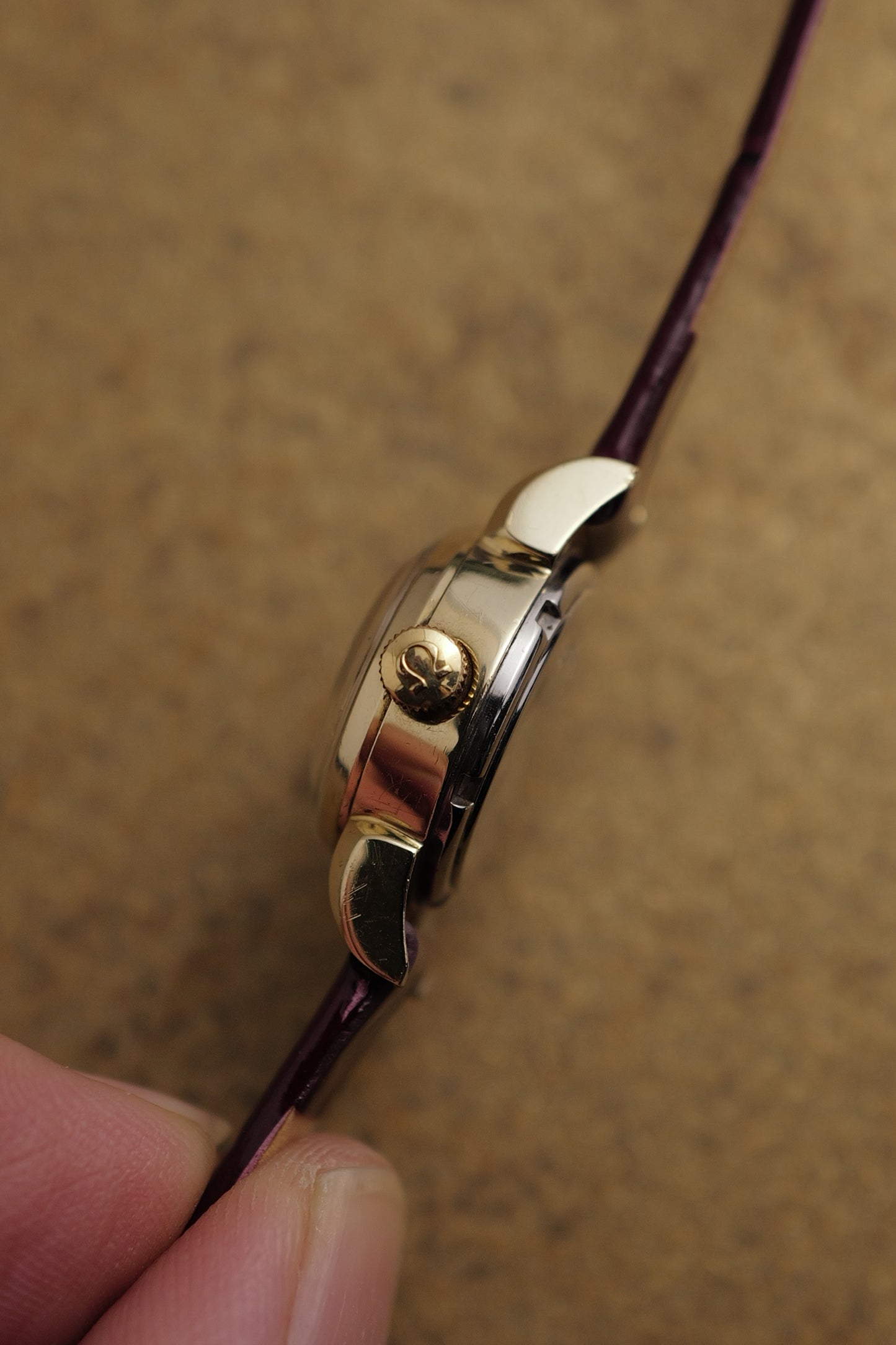 Omega Ladymatic "Bull Lugs" Circa. 1955