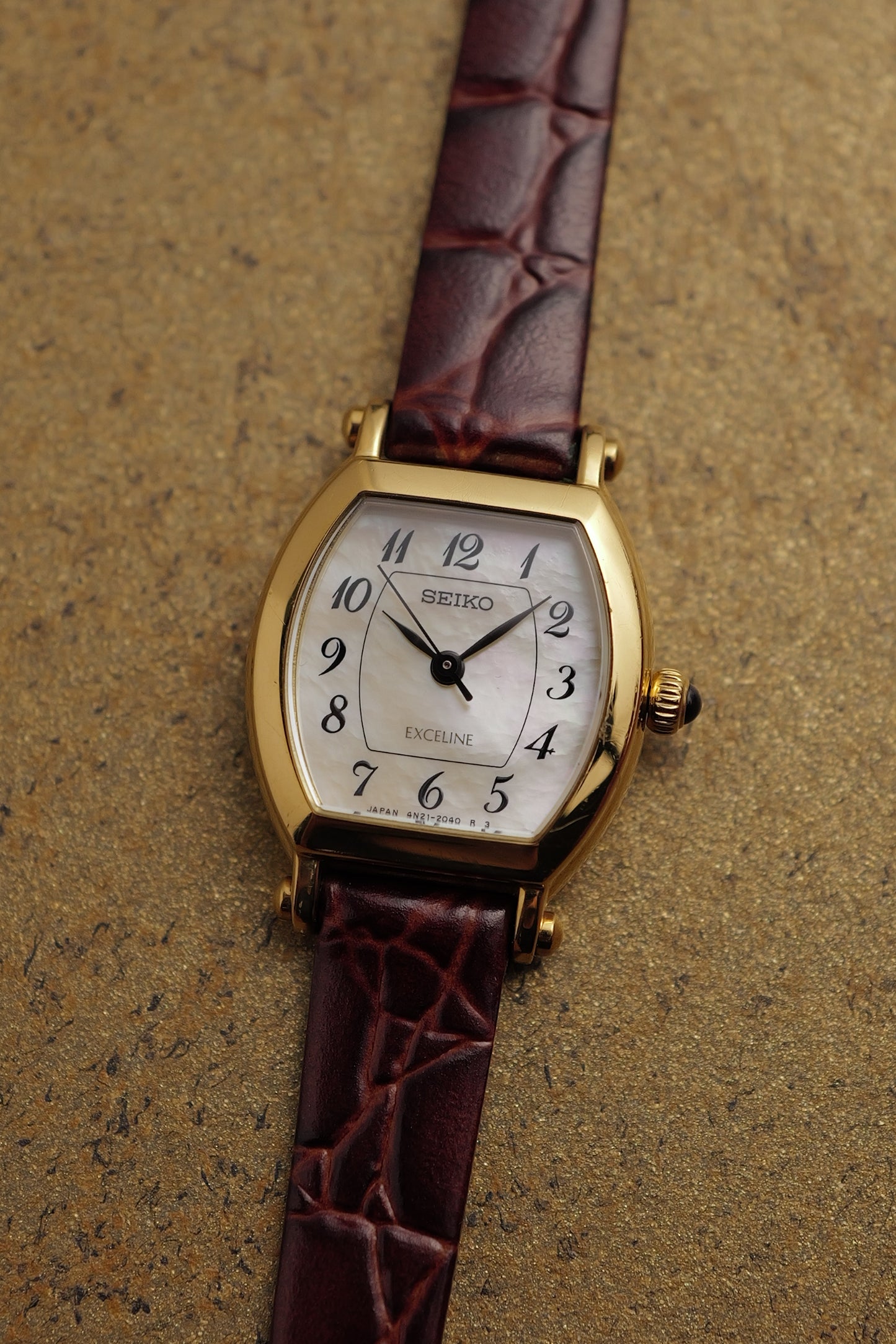 Seiko Exceline "Tortue" Mother of Pearl Circa. 1991
