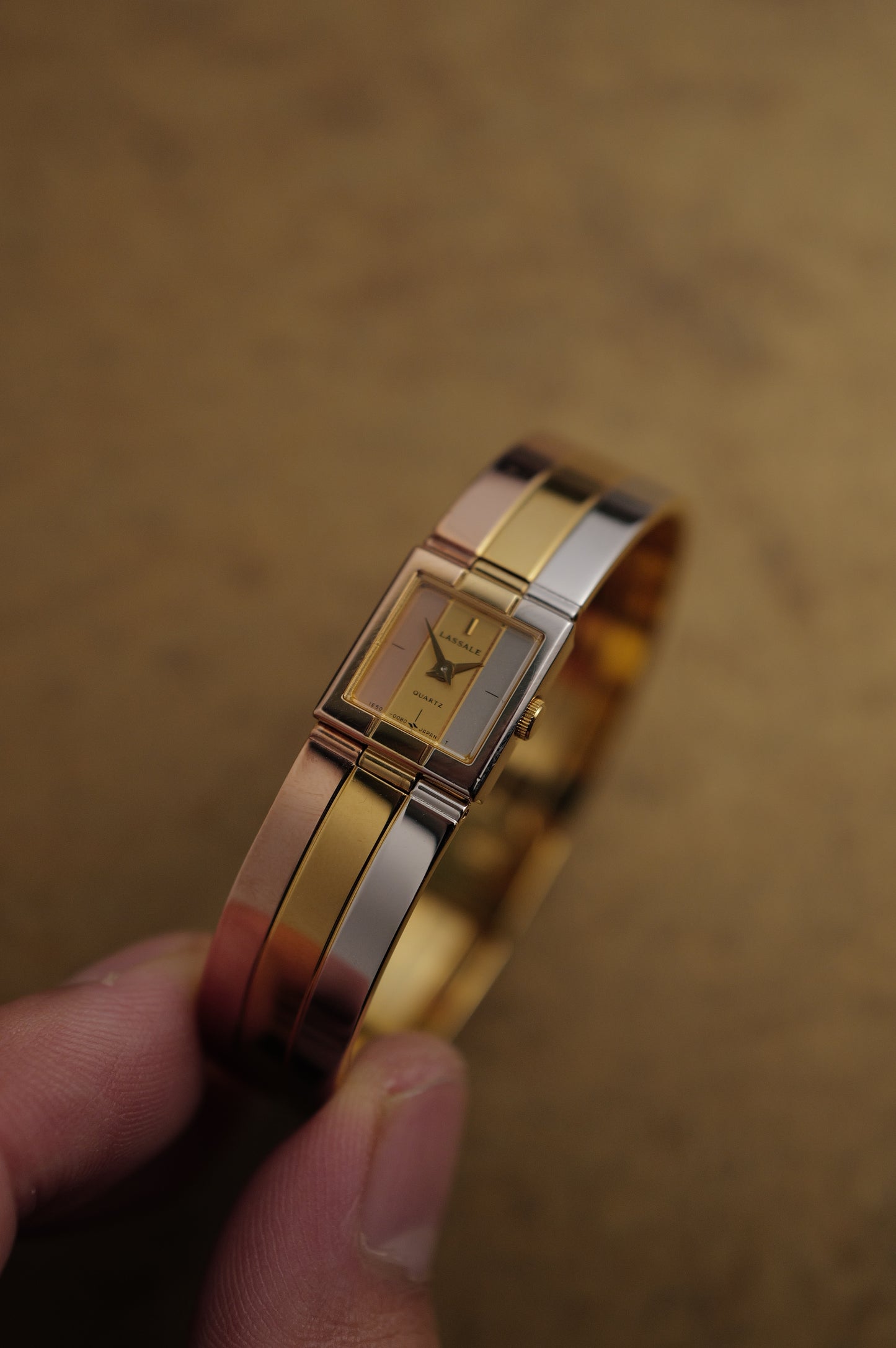 Seiko Lassale "trinity" Bangle w/ original box NOS