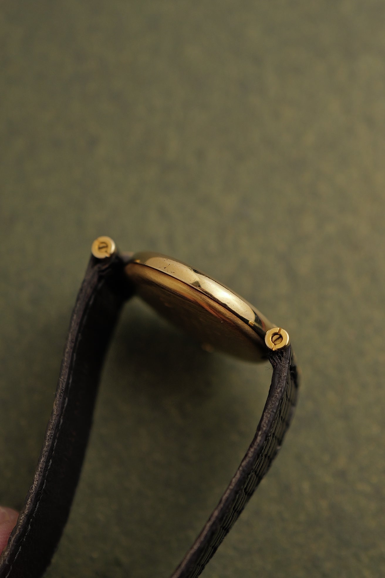 Cartier Vendome "Onyx" Lacquer SM Quartz Full set