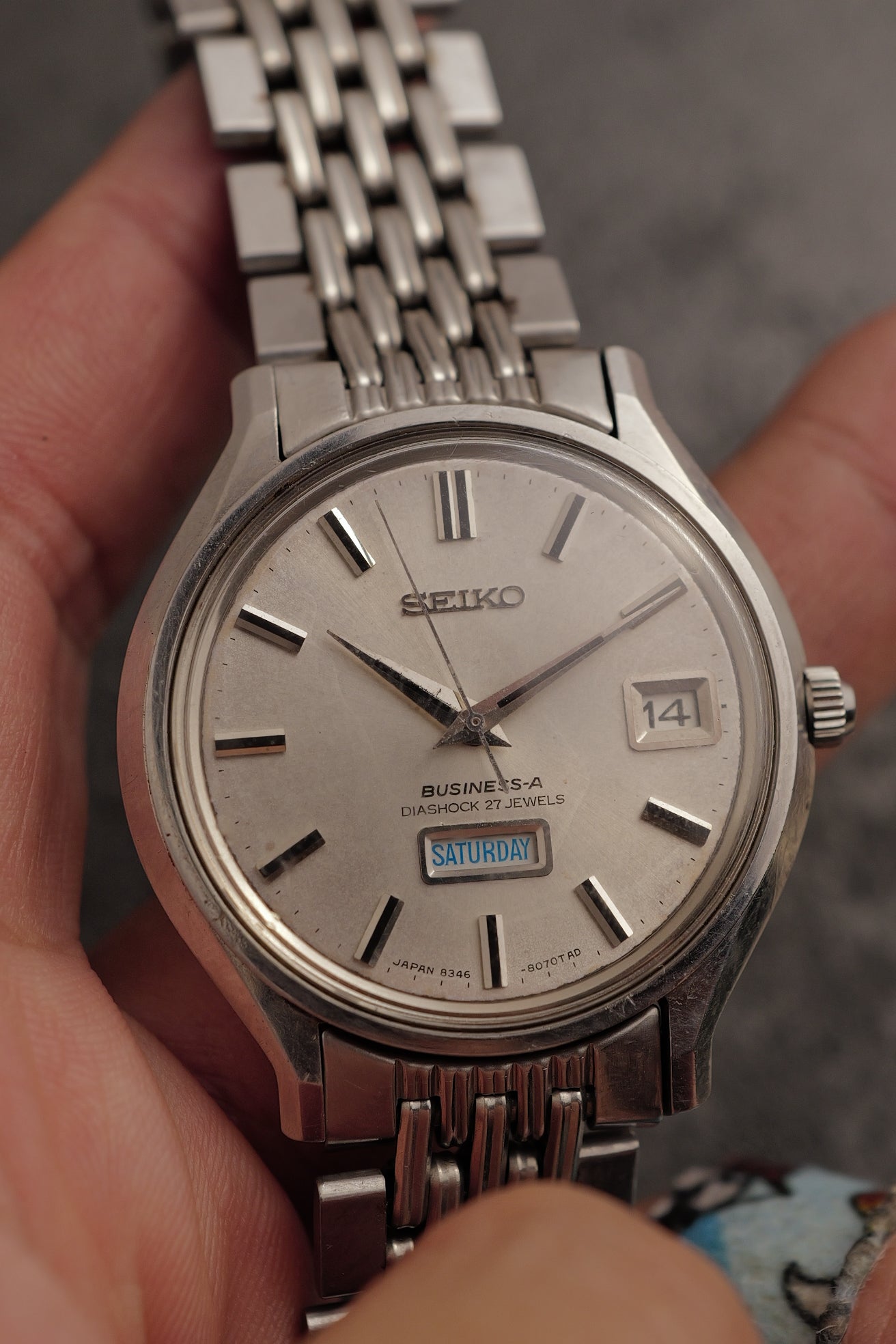 Seiko Business Week Dater 6206-8190 Circa. 1960s