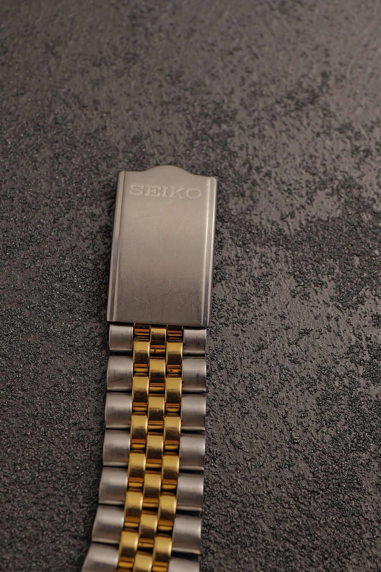 Seiko 5 "Datejust" in two tone 7s26-3110 Circa.2000