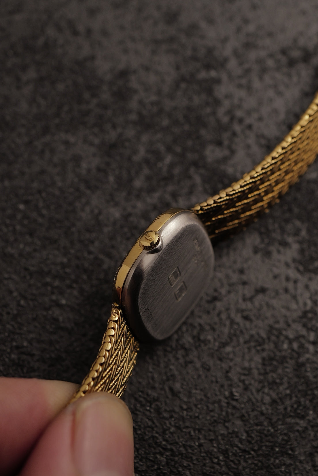 Ladies Longines " Chevron Weave' Circa. 1990