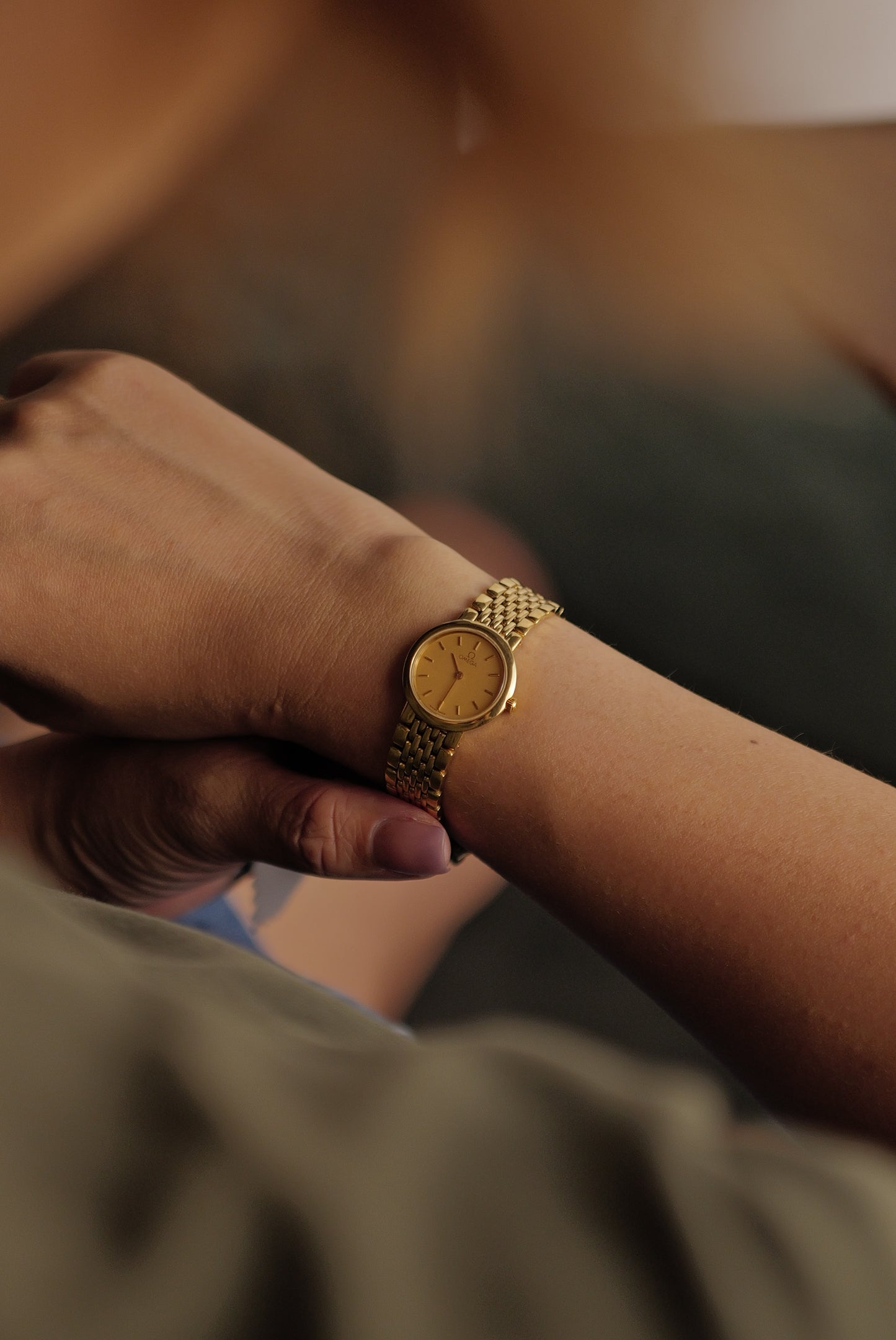 Ladies Omega De-ville "Golden" Circa. 1991