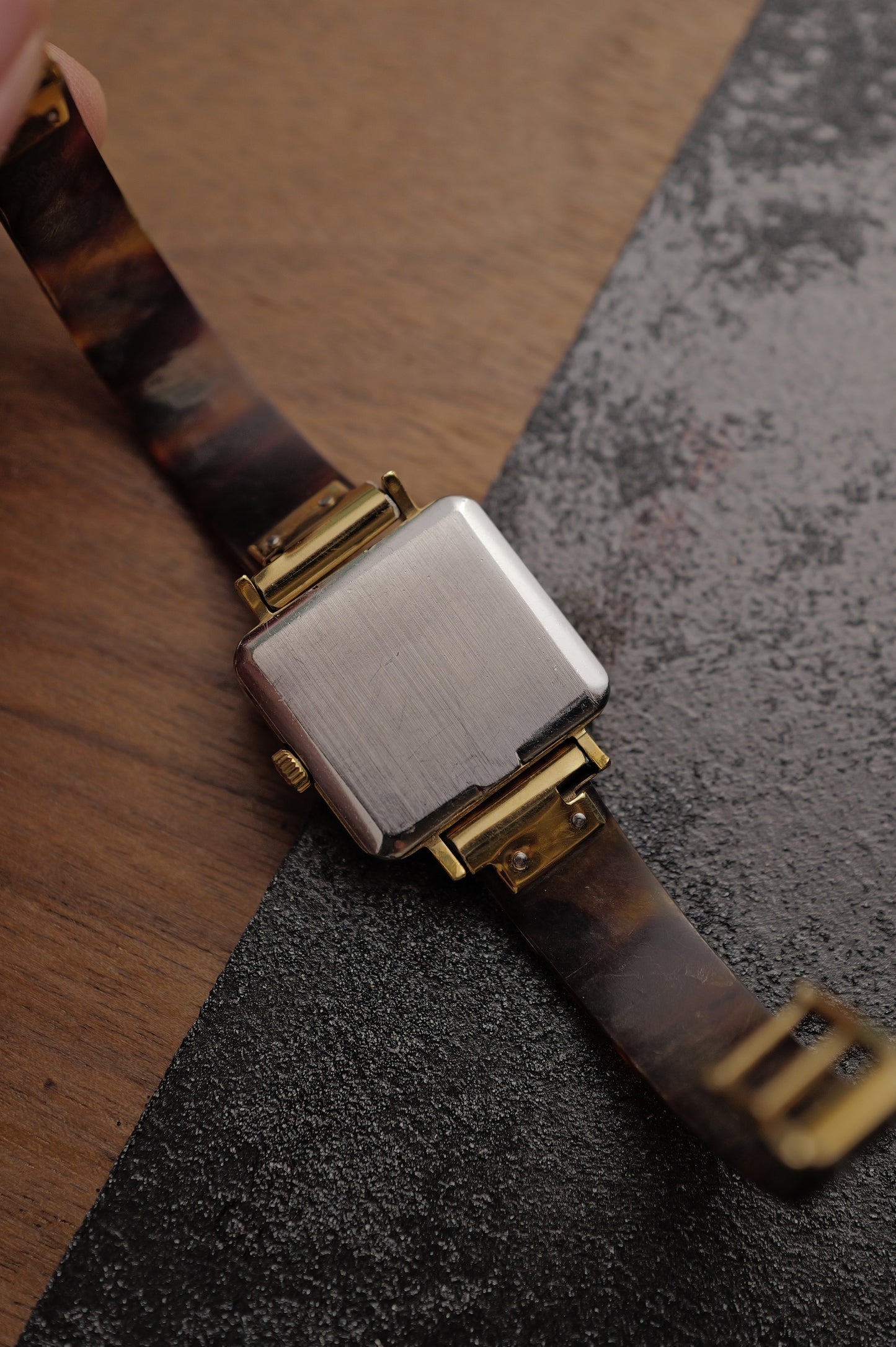 Omega Square "Andrew Grima" Faceted Glass Circa. 1980s (service Jul'25)
