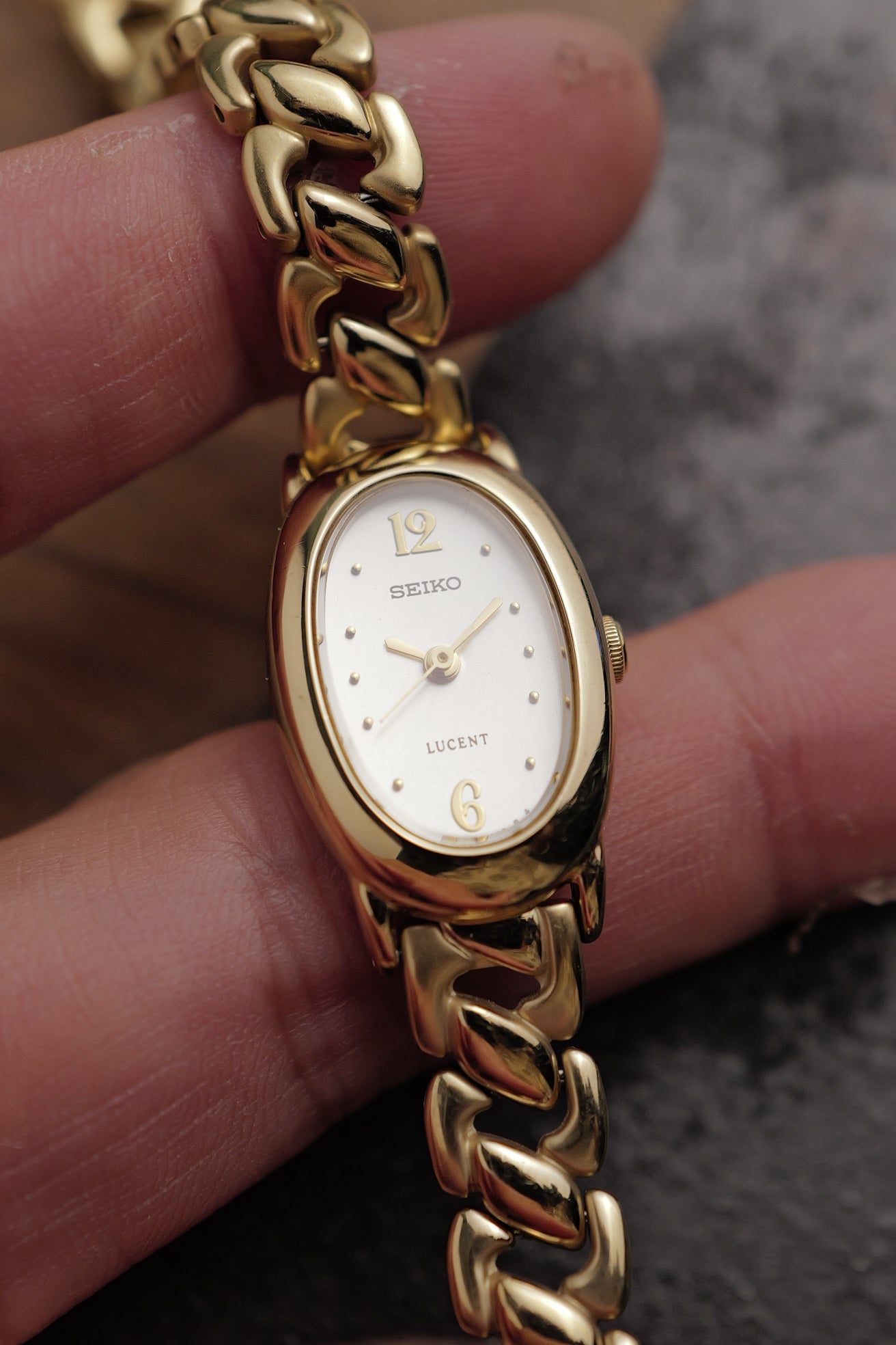 Seiko Mini Baignoire on Bracelet Circa.1997