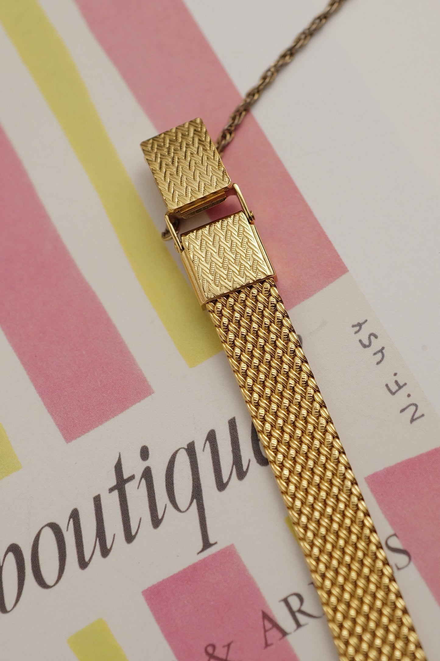 Seiko Exceline "Golden Wisp" Full Bracelet Circa. 1986