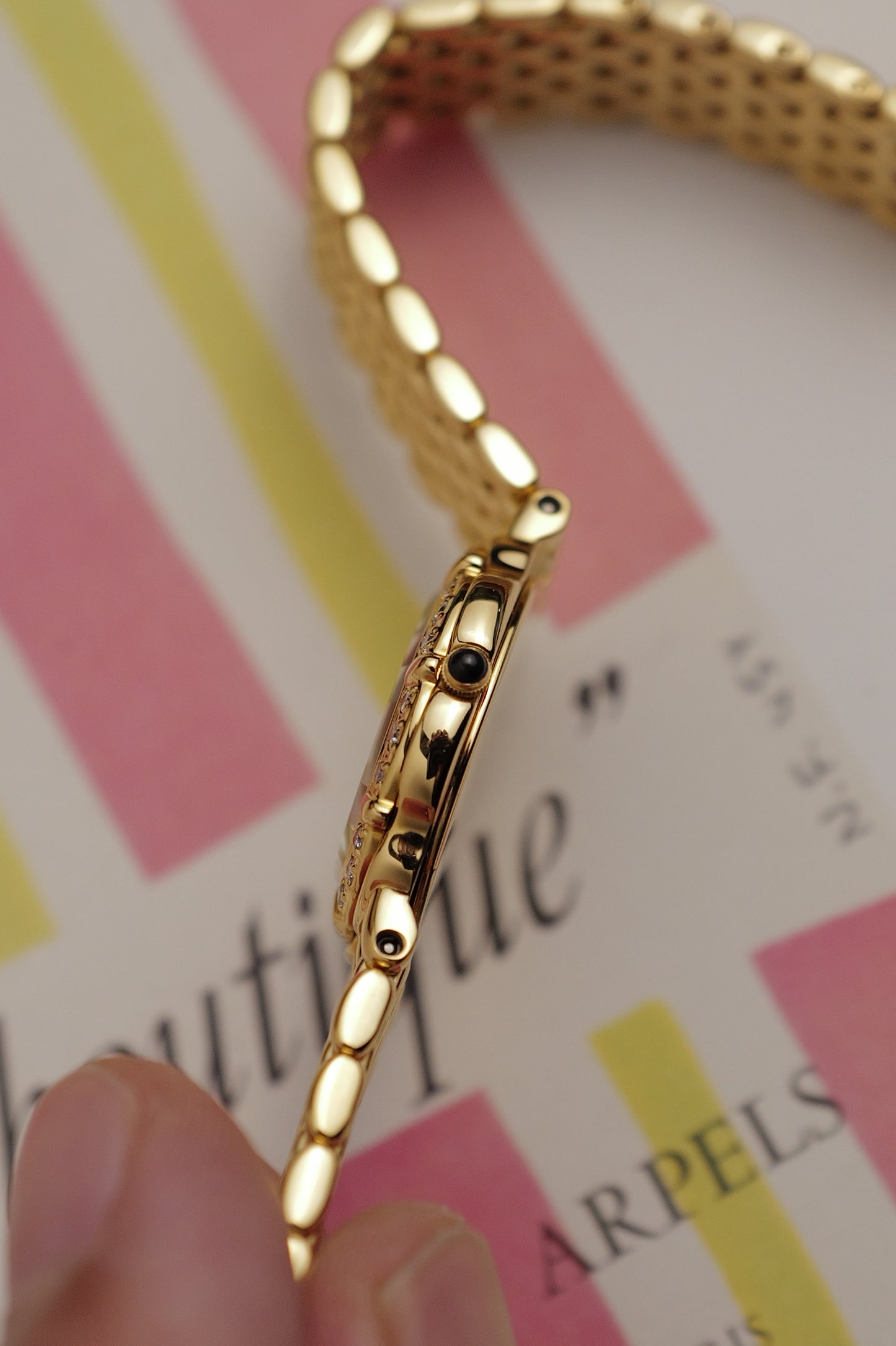 Seiko Exceline "Diamond Petal" Mother of Pearl Dial Circa. 1990