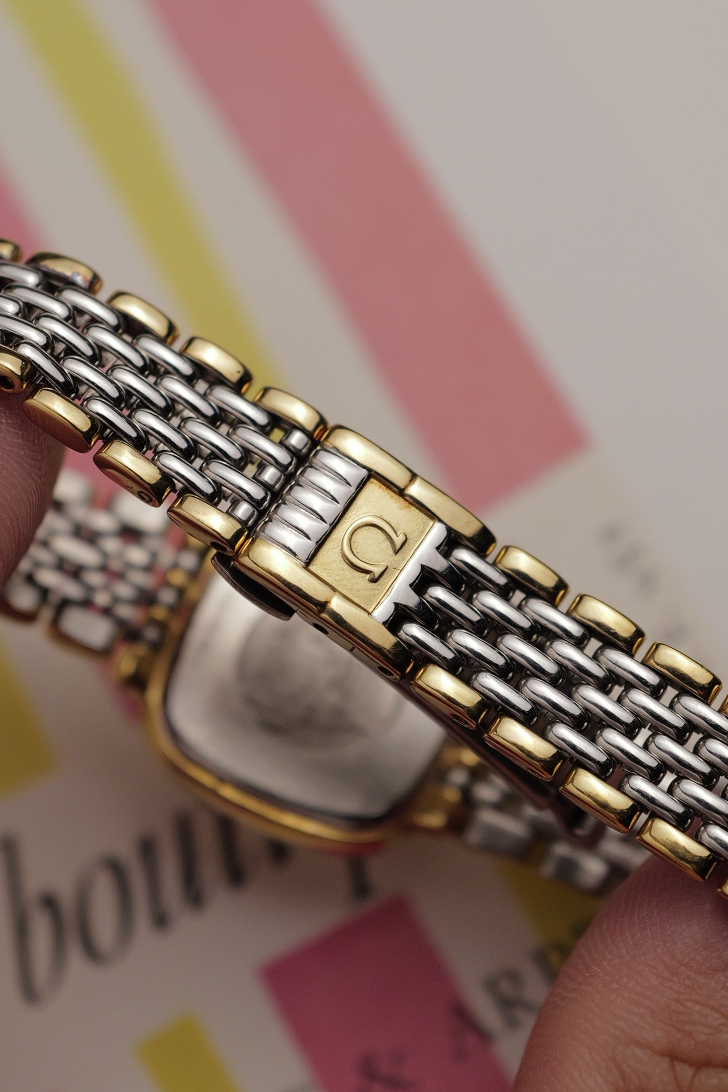 Omega De-ville "Roman Cushion" Quartz Circa. 1990