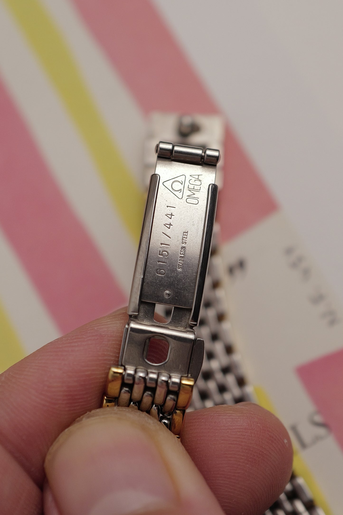 Omega De-ville "Roman Cushion" Quartz Circa. 1990
