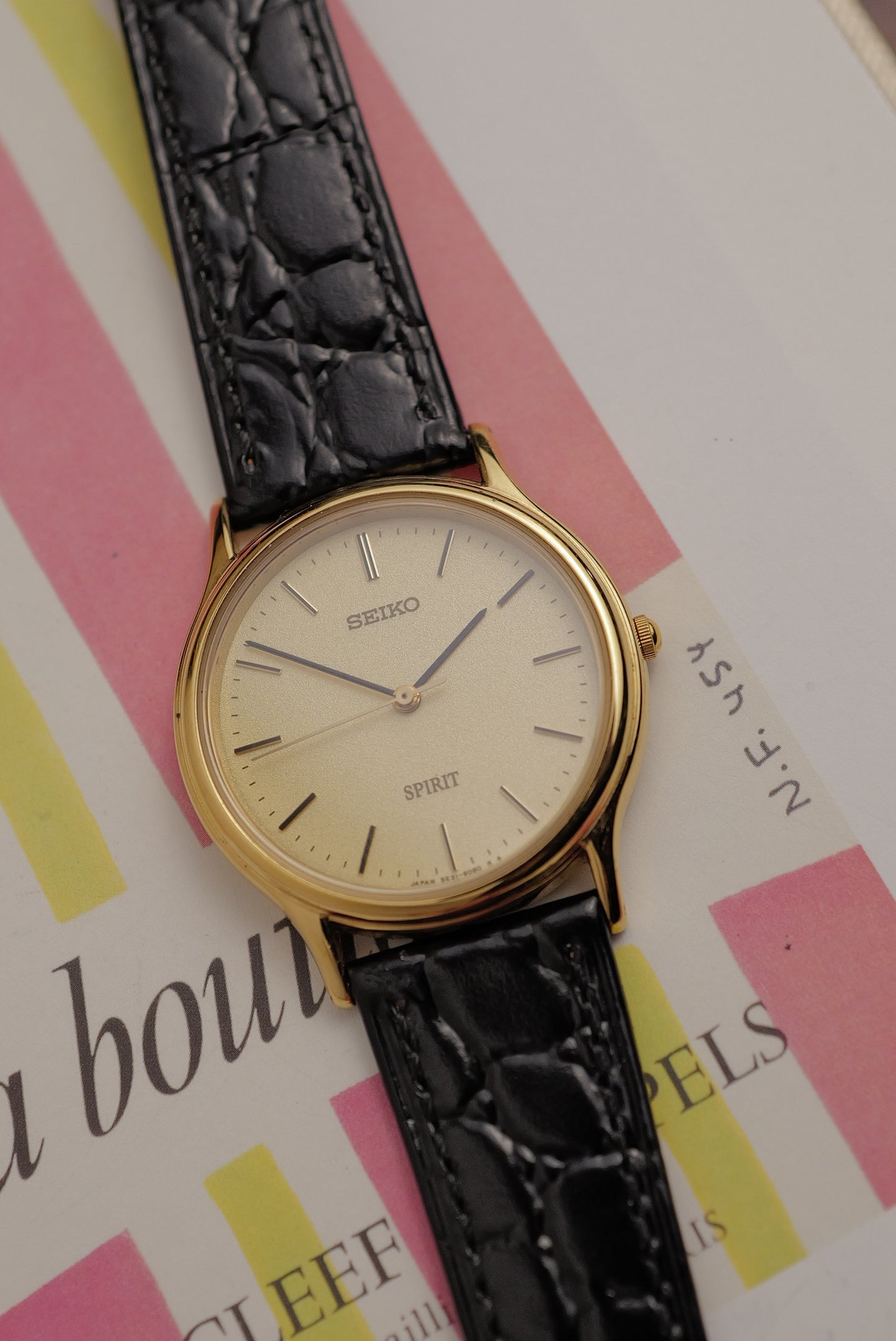 Seiko Spirit Couple Set w/ Original Box & Papers Circa. 1999