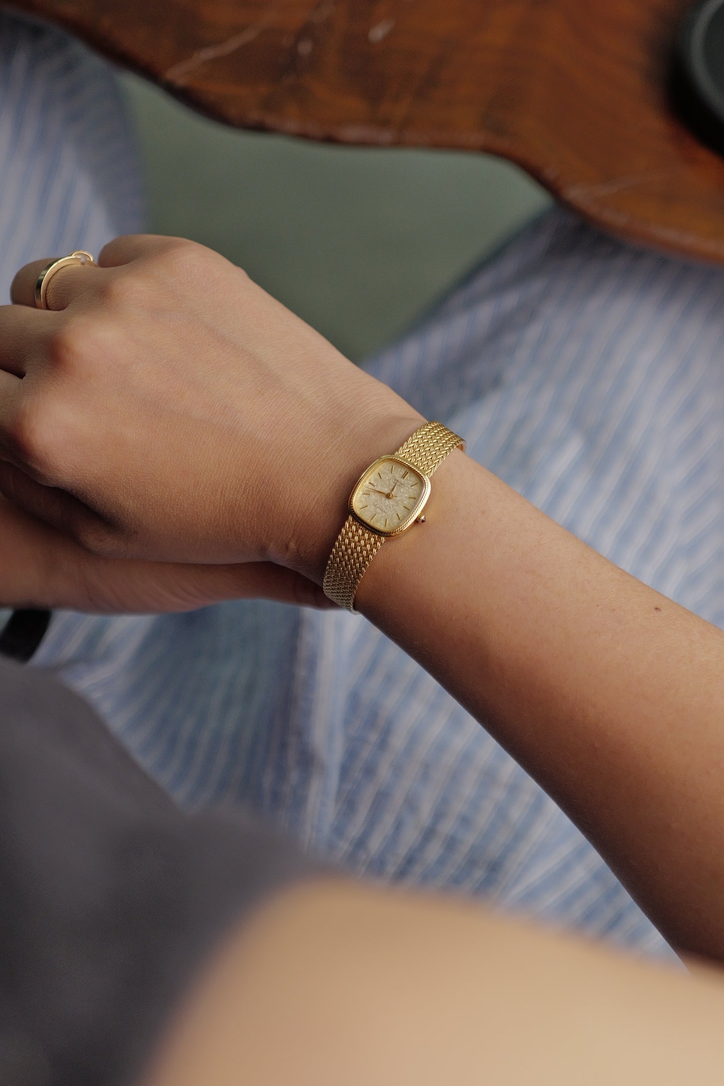 Seiko Exceline "Golden Wisp" Full Bracelet Circa. 1986
