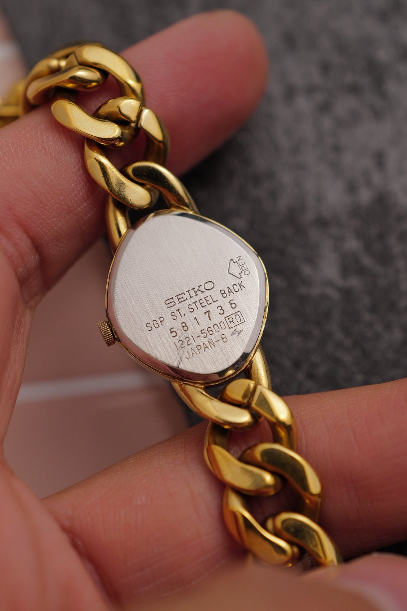 Seiko "Cuban Chain" Circa. 1985