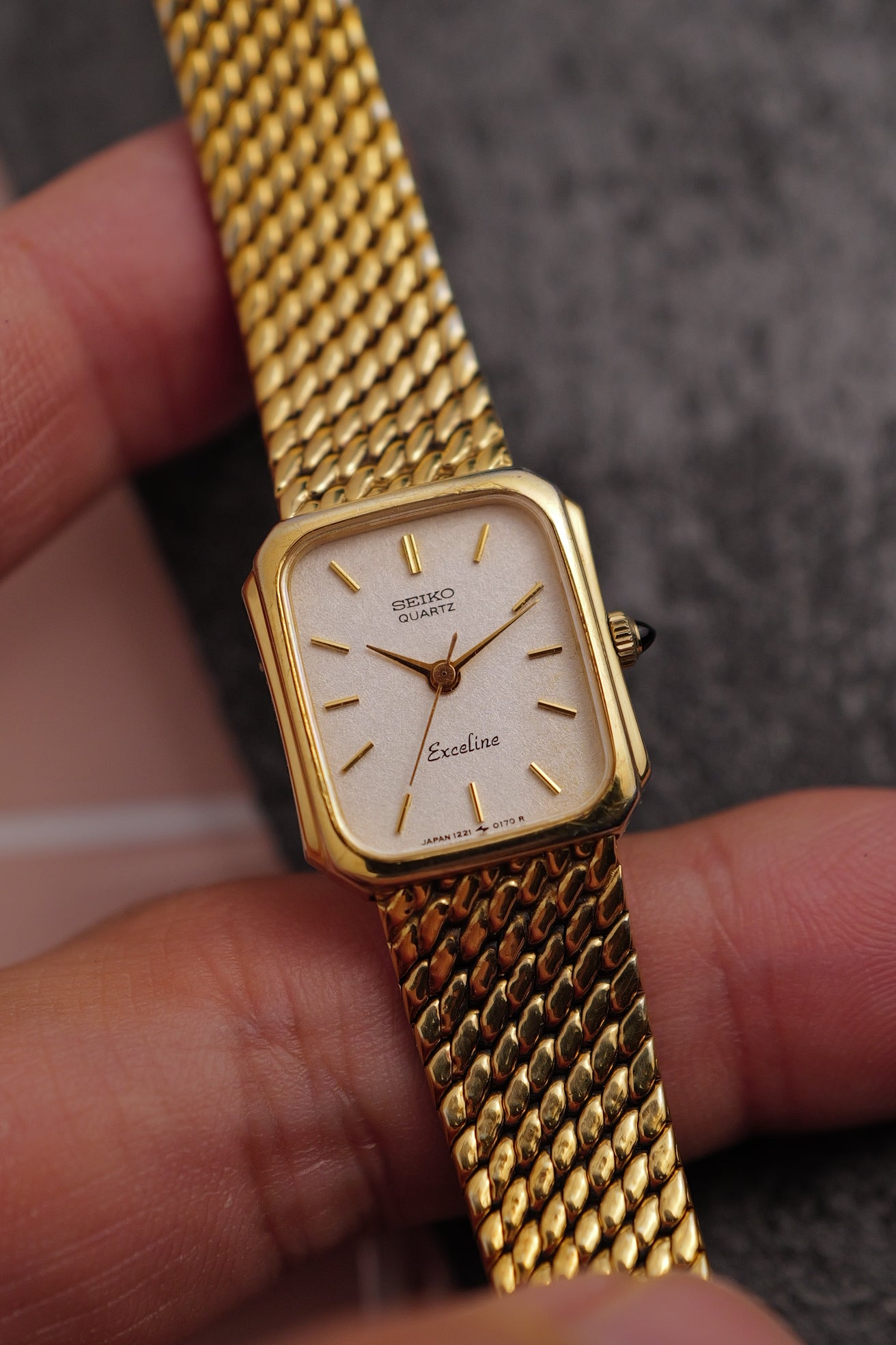 Seiko Exceline Whiteflake Dial Circa. 1982