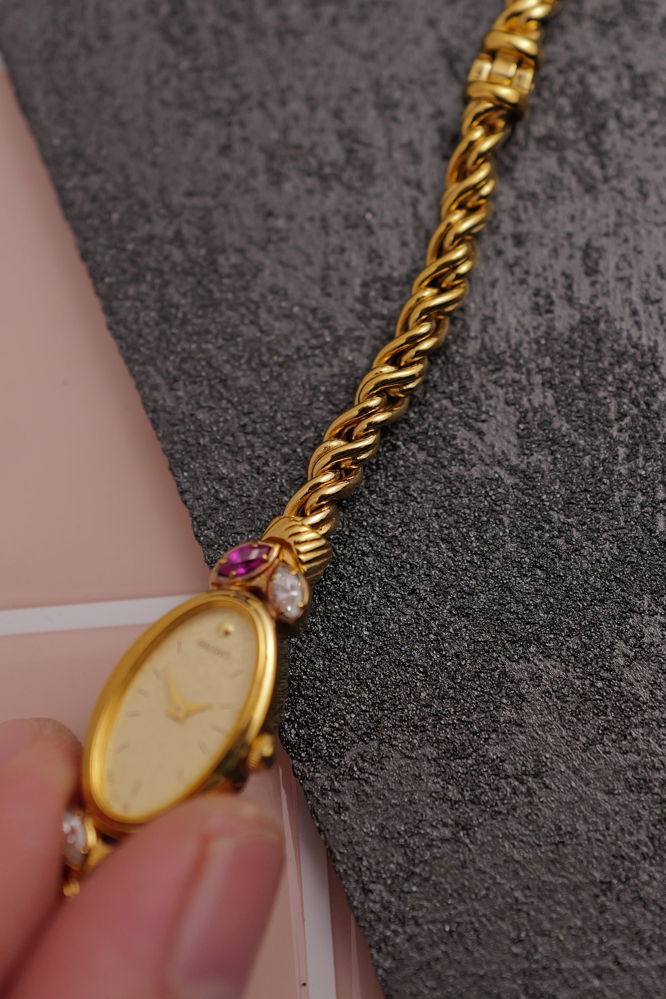 Seiko "Rosevine" Bracelet Circa. 1986