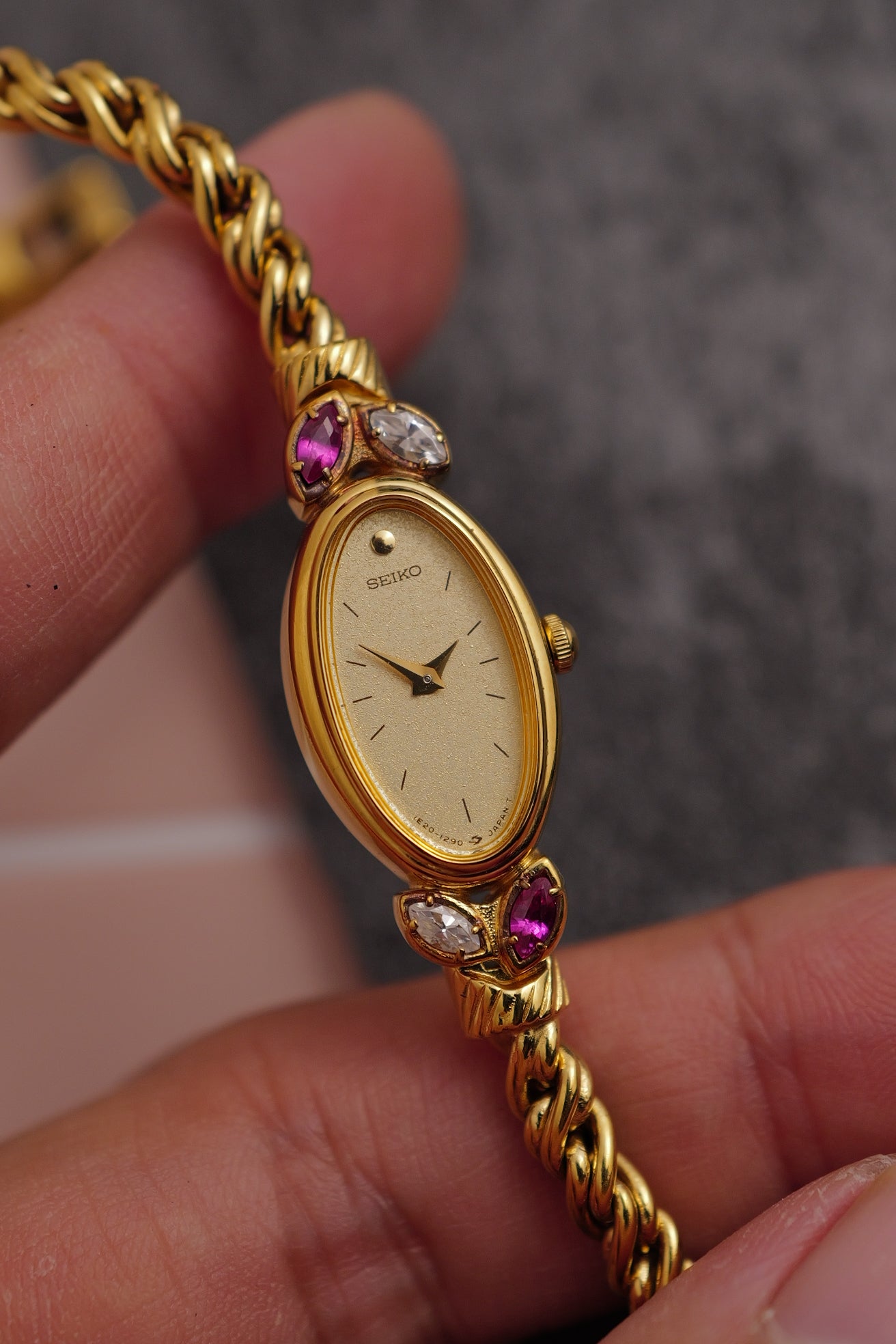 Seiko "Rosevine" Bracelet Circa. 1986