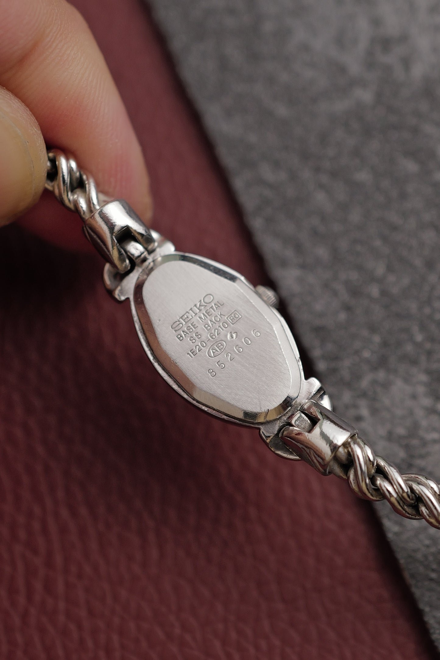 Seiko "silver Rosevine" Bracelet Circa. 1986