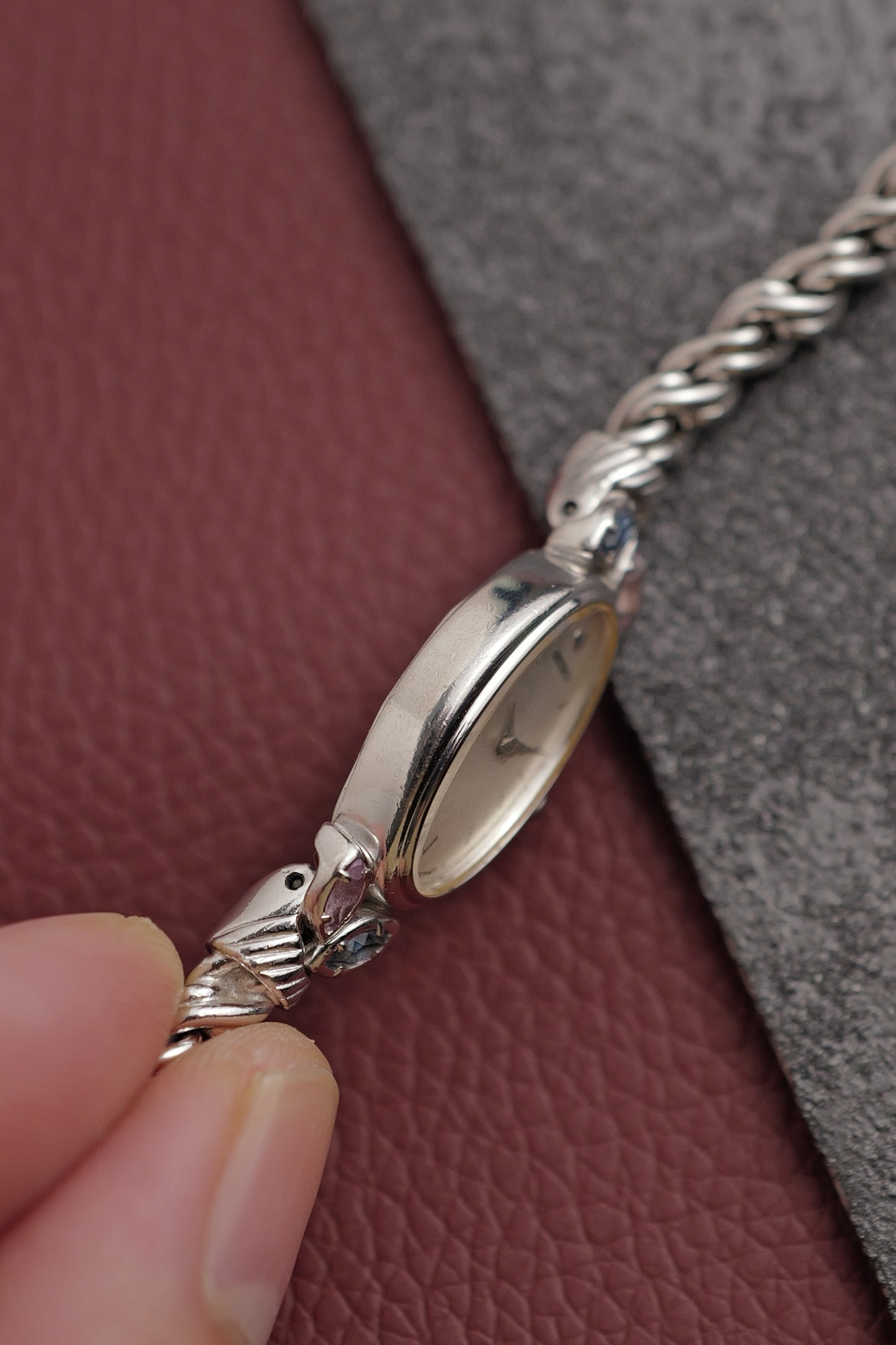 Seiko "silver Rosevine" Bracelet Circa. 1986