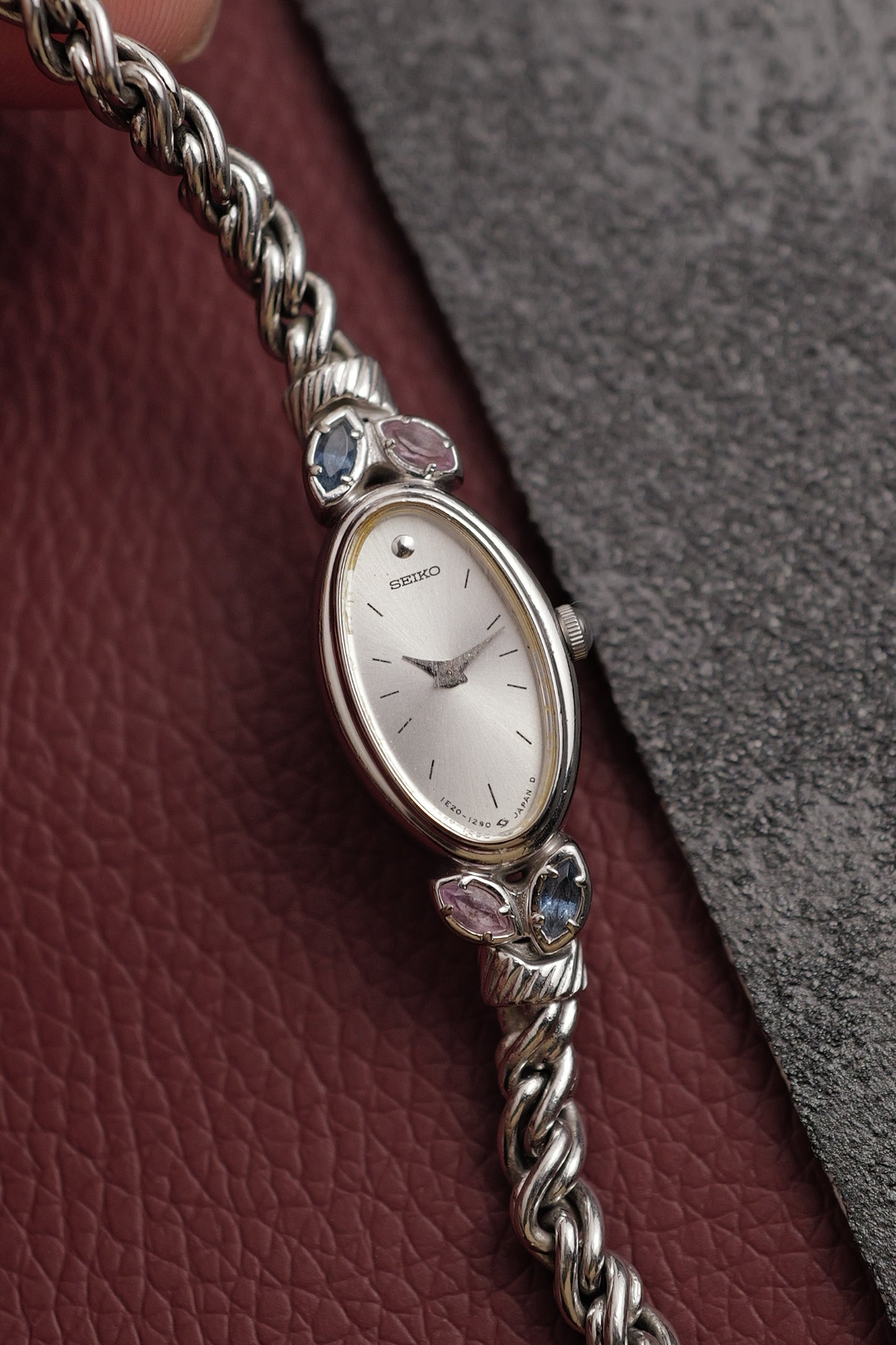Seiko "silver Rosevine" Bracelet Circa. 1986