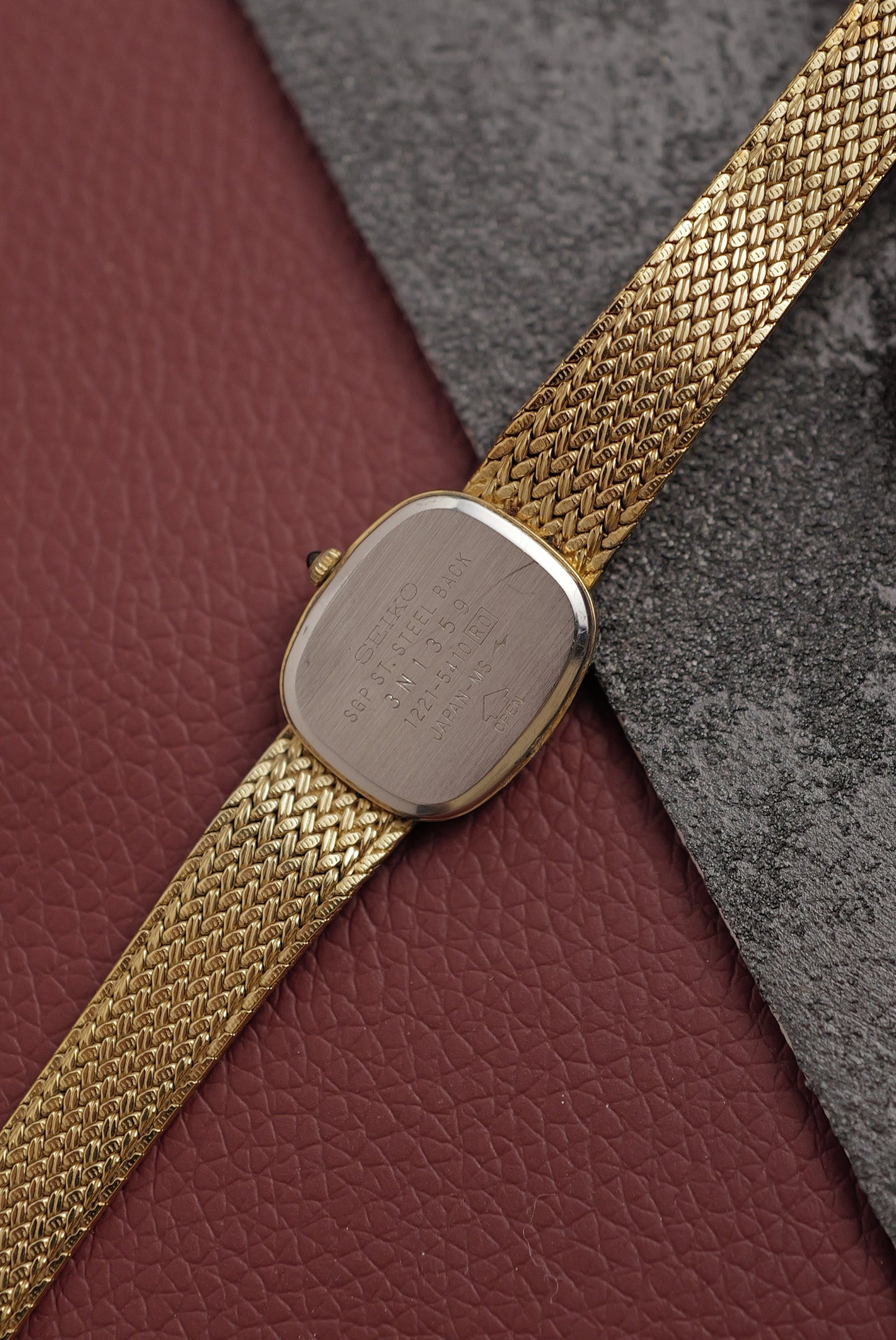 Seiko Exceline "Golden Wisp" Full Bracelet Circa. 1986