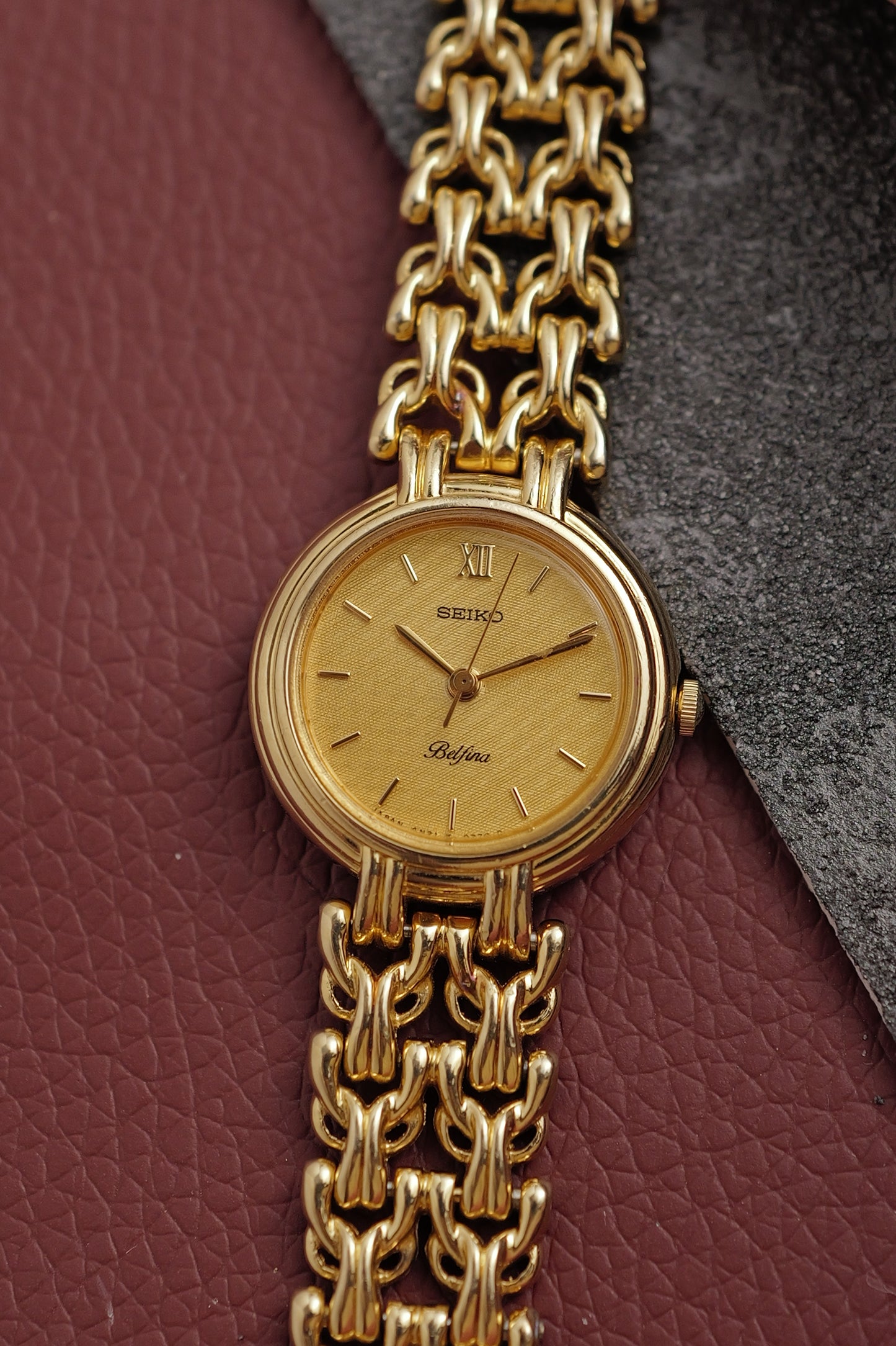 Seiko Belfina "Linen' Multi-link Circa. 1989