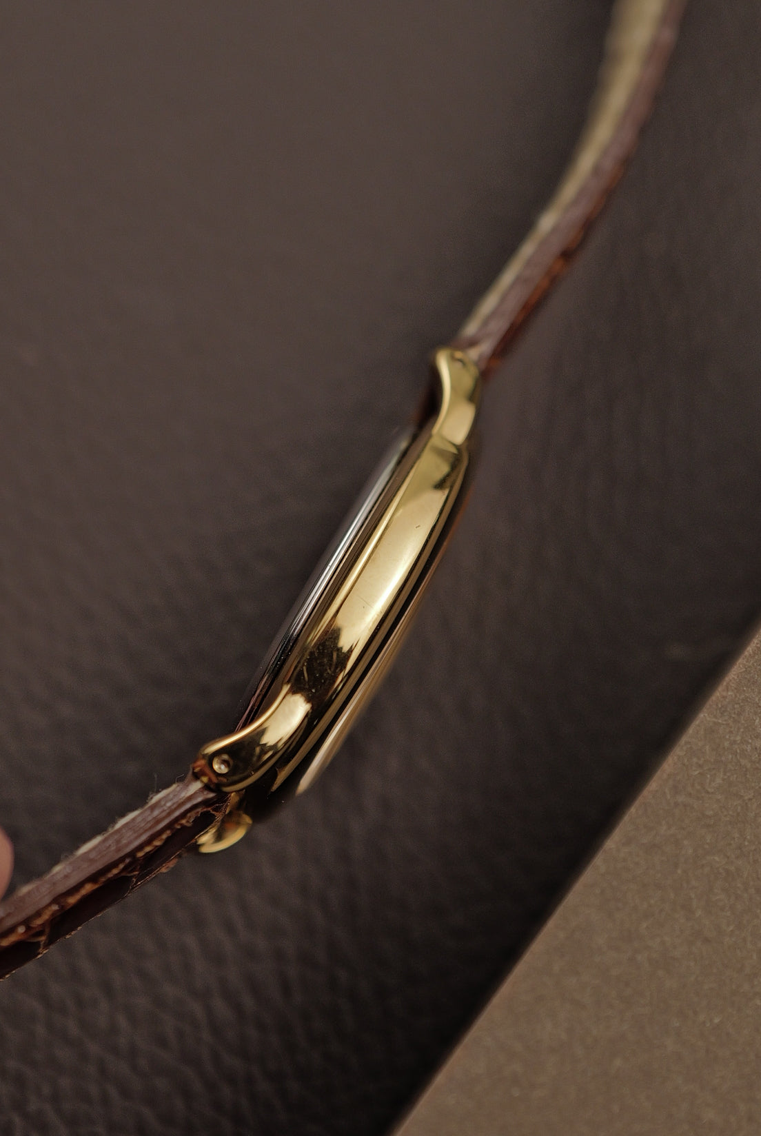 Seiko Ladies "Baignoire" Gold Circa. 1995