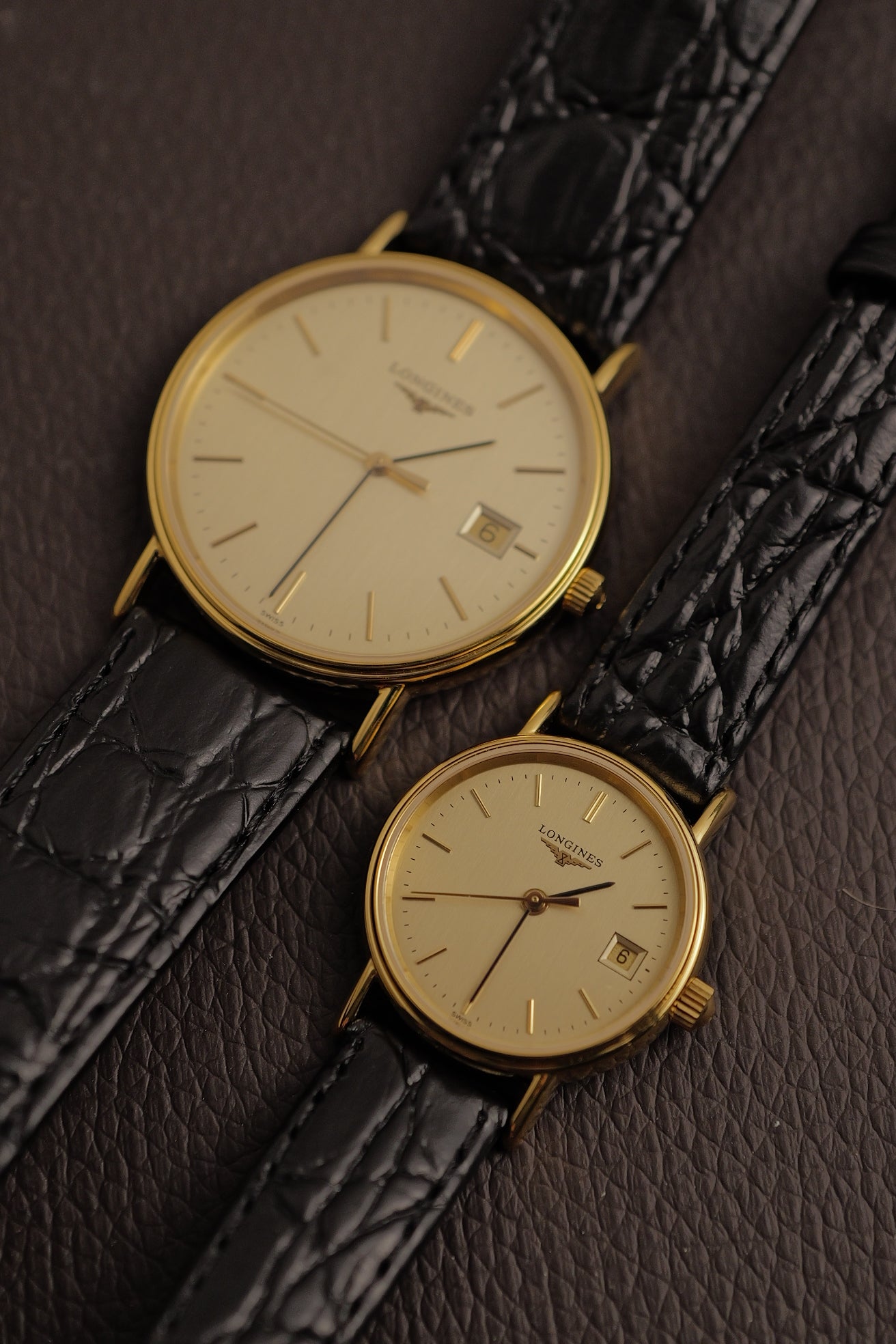 Longines Couple Watch "La grande Classique" Circa 2004 full box and paper
