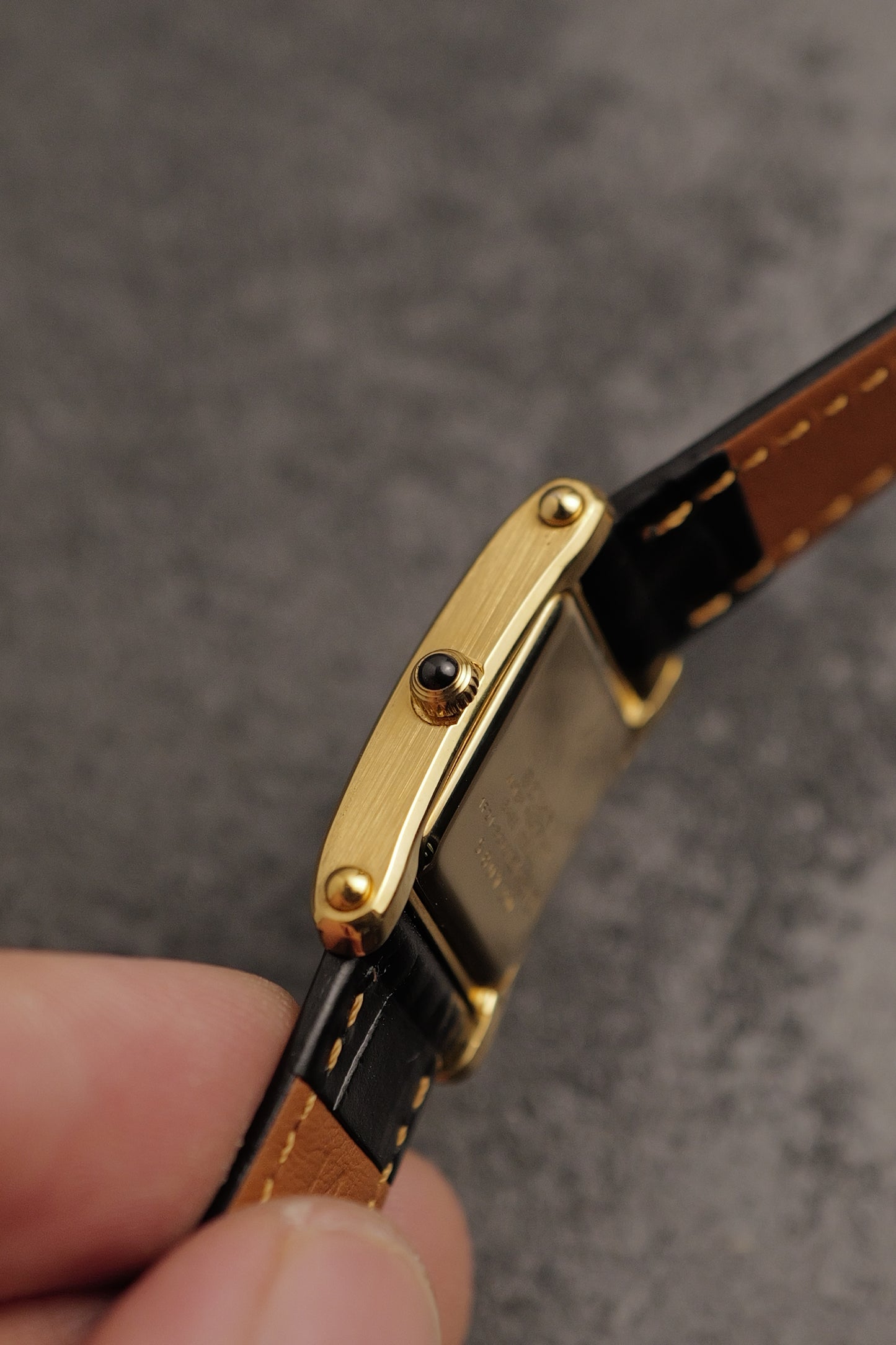 Seiko Exceline "Tank Normale" Mother of Pearl Circa. 1995