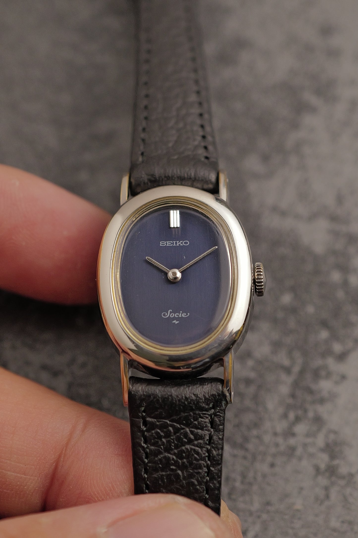 Seiko Socie "Baignoire" Manual winding Circa. 1979