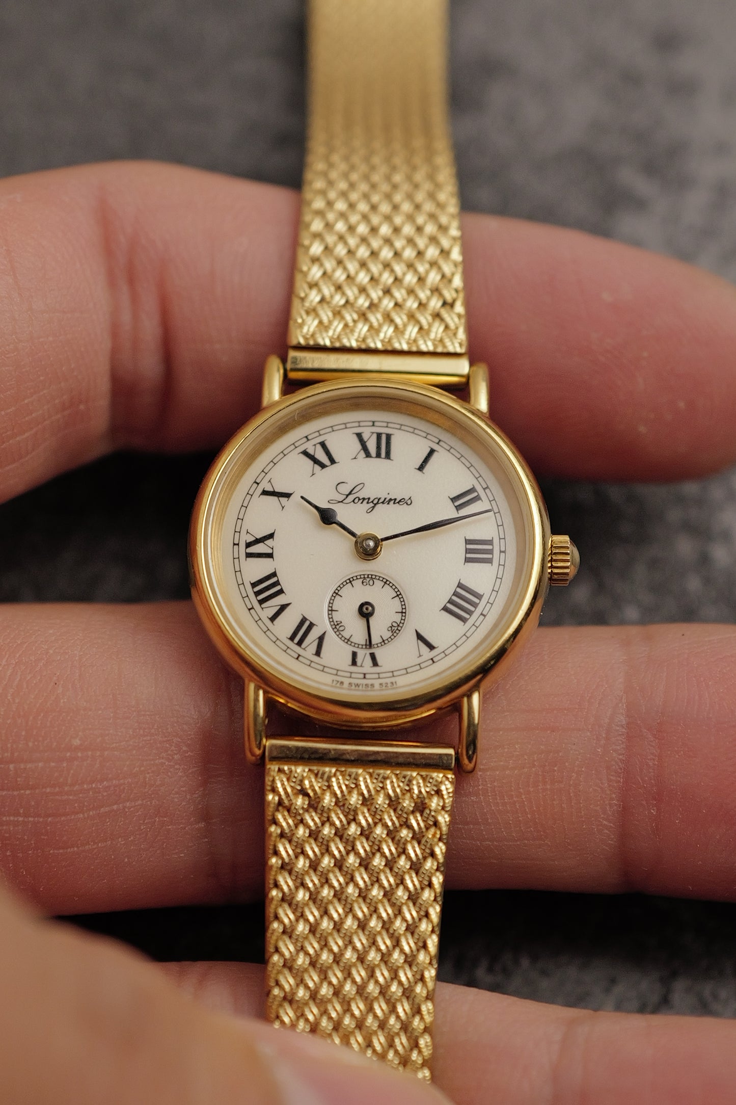 Ladies Longines Charleston Quartz Circa. 1990s w/ original bracelet