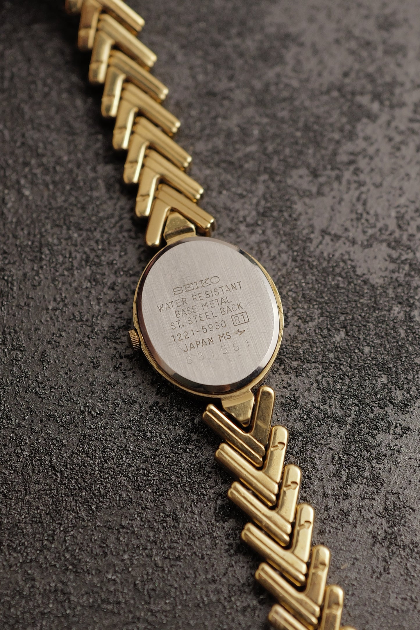 Seiko "V-fins" Gold Bracelet Circa. 1988