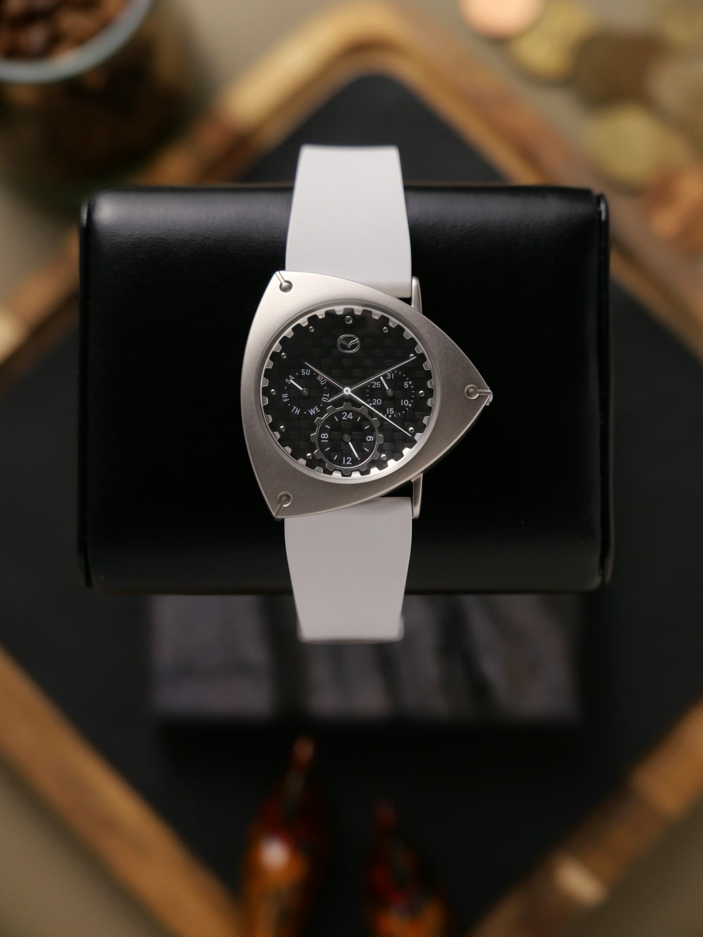Mazda Design (Seiko) “Rotary Engine Watch II” Ref. 1002-W9-030F (circa 2001)