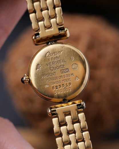 Cartier Colisée Must de Cartier Vermeil Ref. 590002 (circa 1980s)