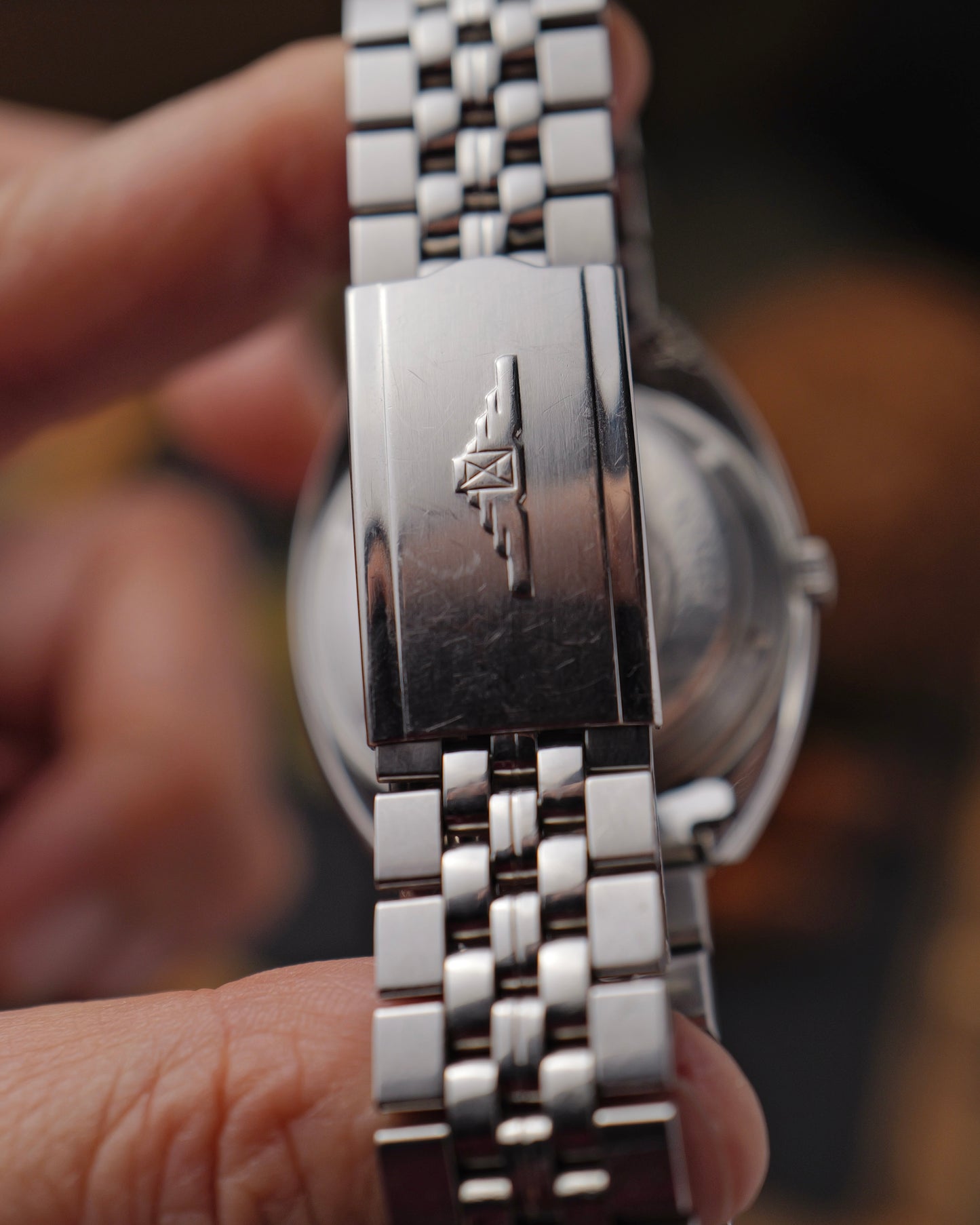 Longines Ultrachron Cushion Case Matte Grey Dial Ref. 8317 (circa late 1960s)
