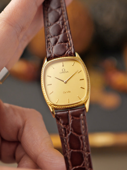Omega De Ville “Ellipse” Rope Bezel Ref. 191.0168 (circa 1982)